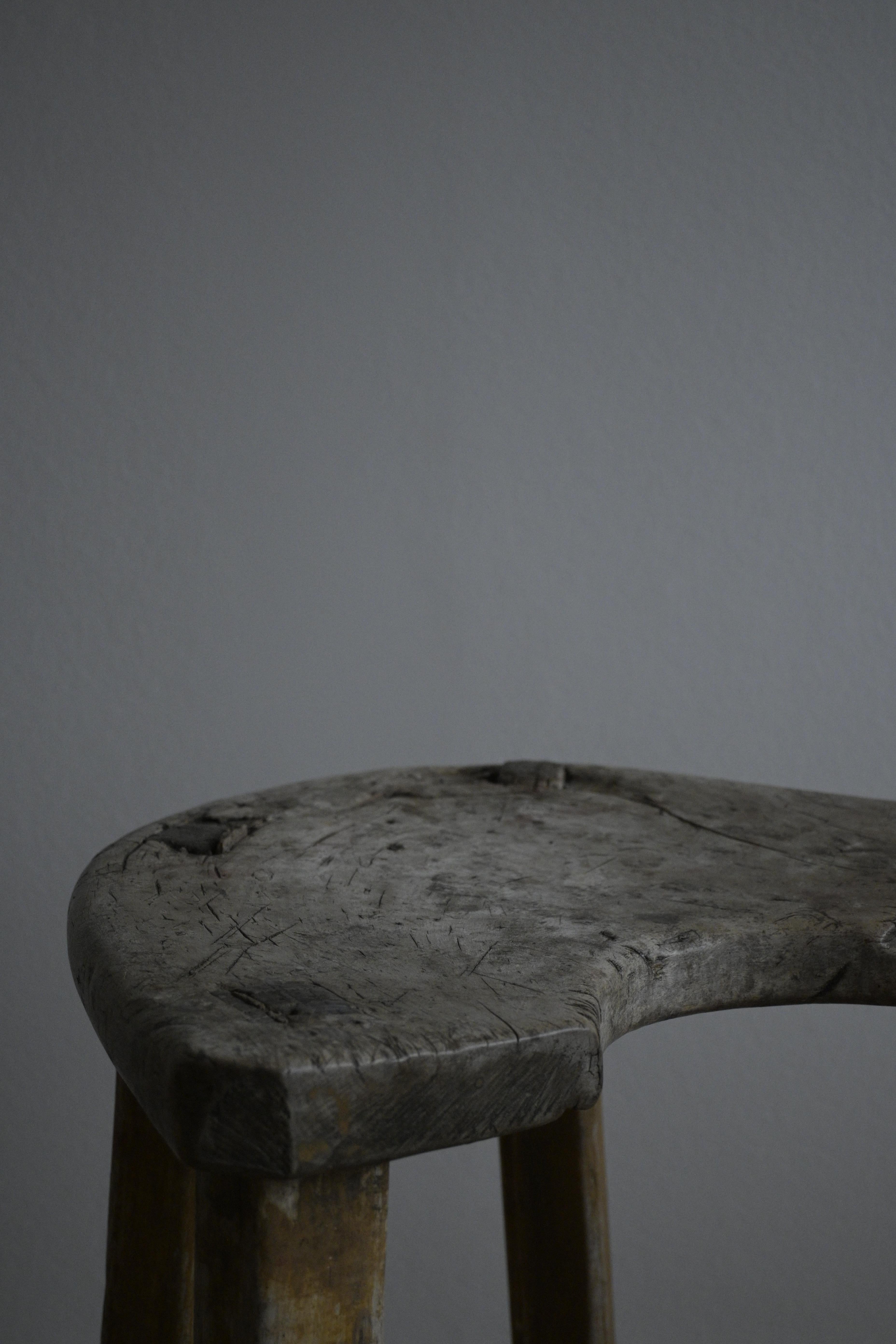 Norwegian Milking Stool early 18th-century For Sale 8