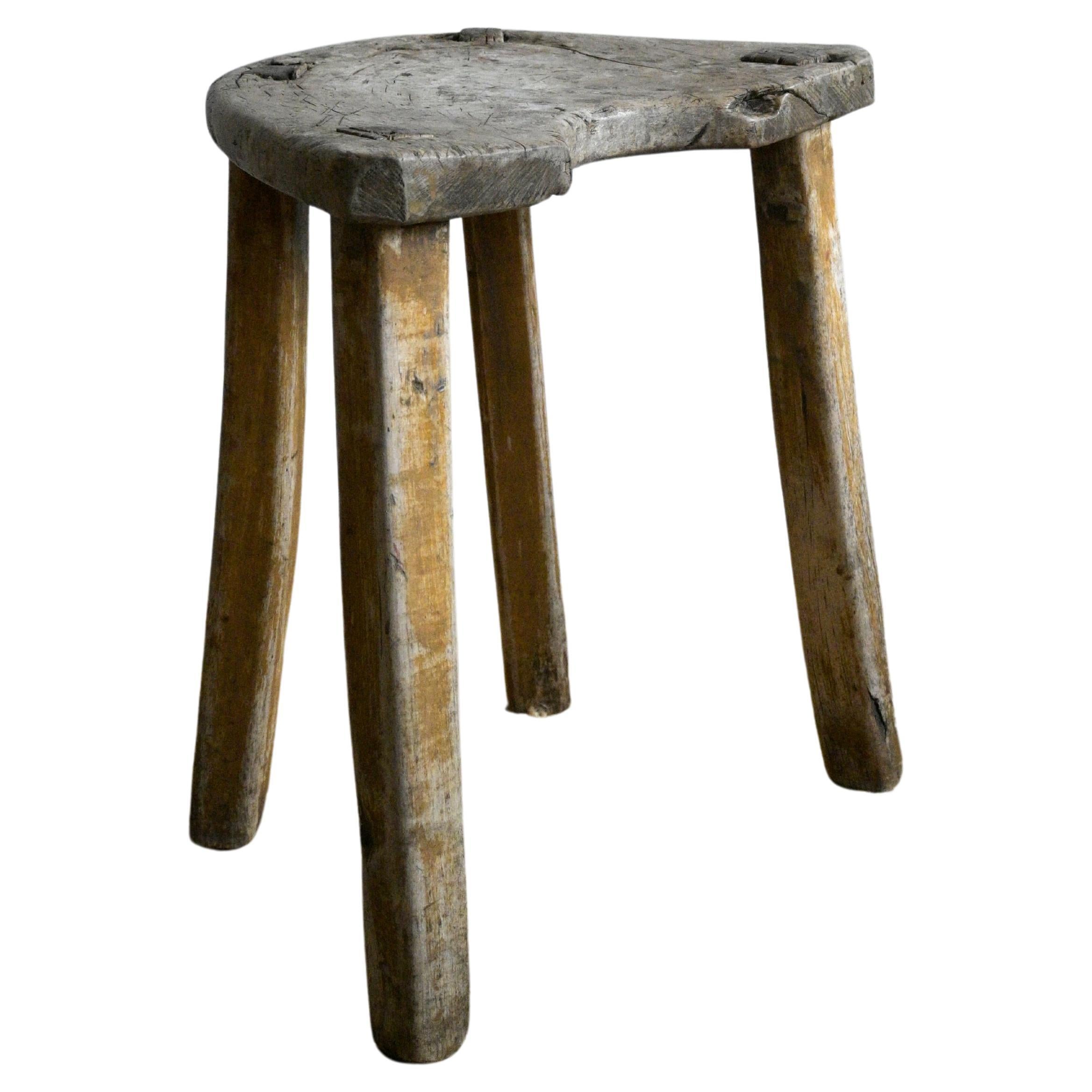 Norwegian Milking Stool early 18th-century For Sale