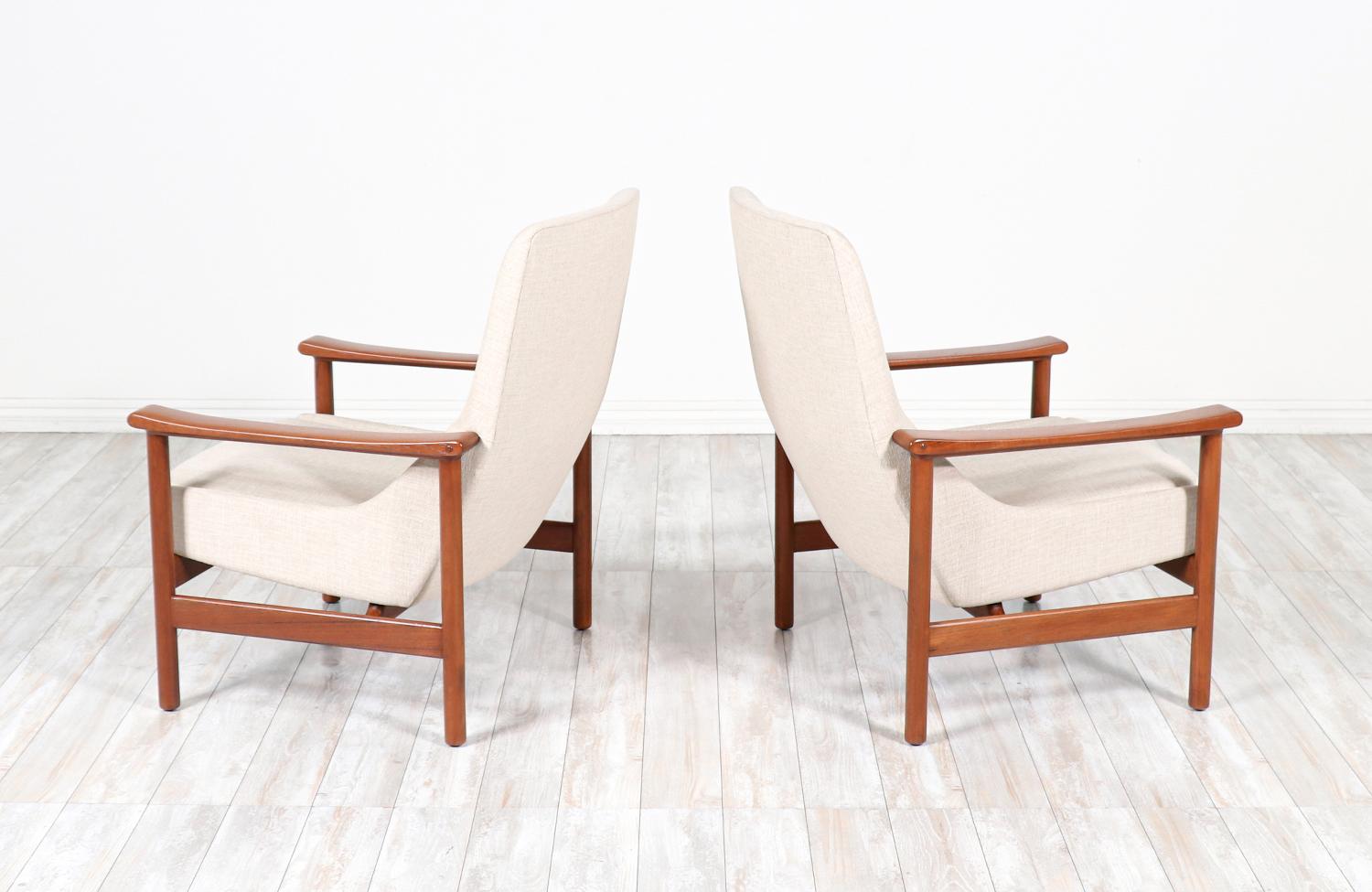 Norwegian Expertly Restored - Ingmar Relling Model-251 Teak Lounge Chairs