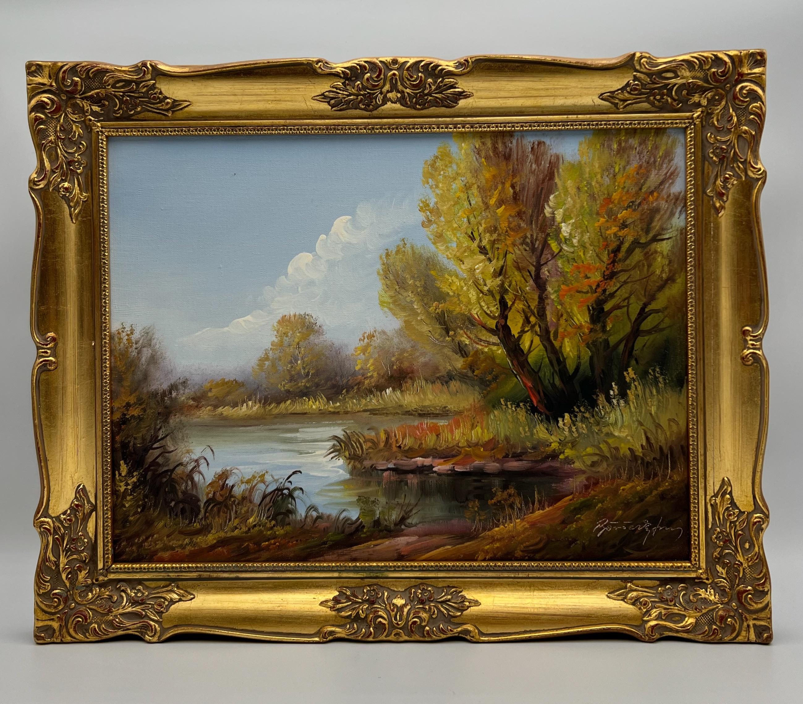 Norvegese Pittura a olio norvegese 