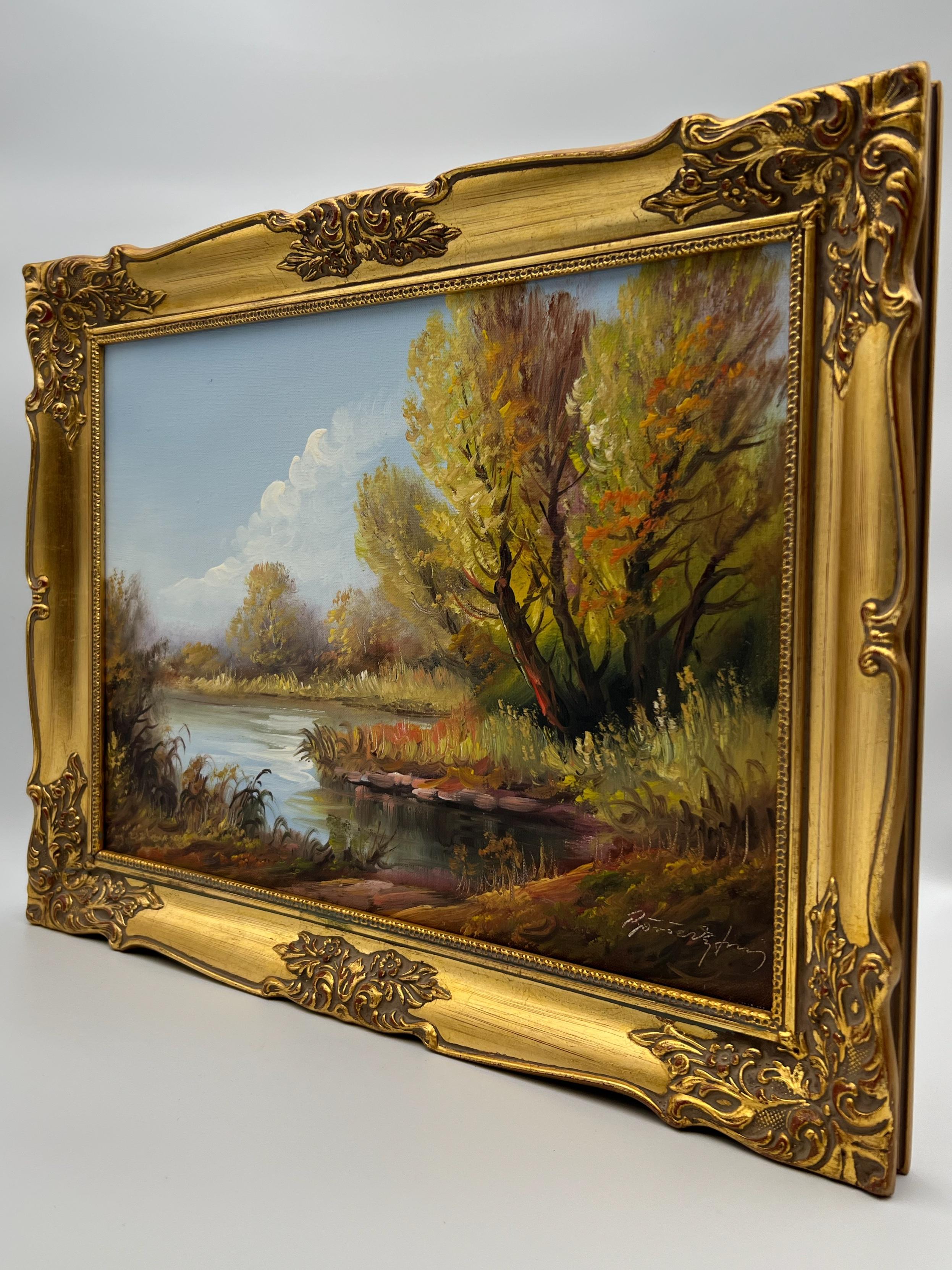 Pittura a olio norvegese 