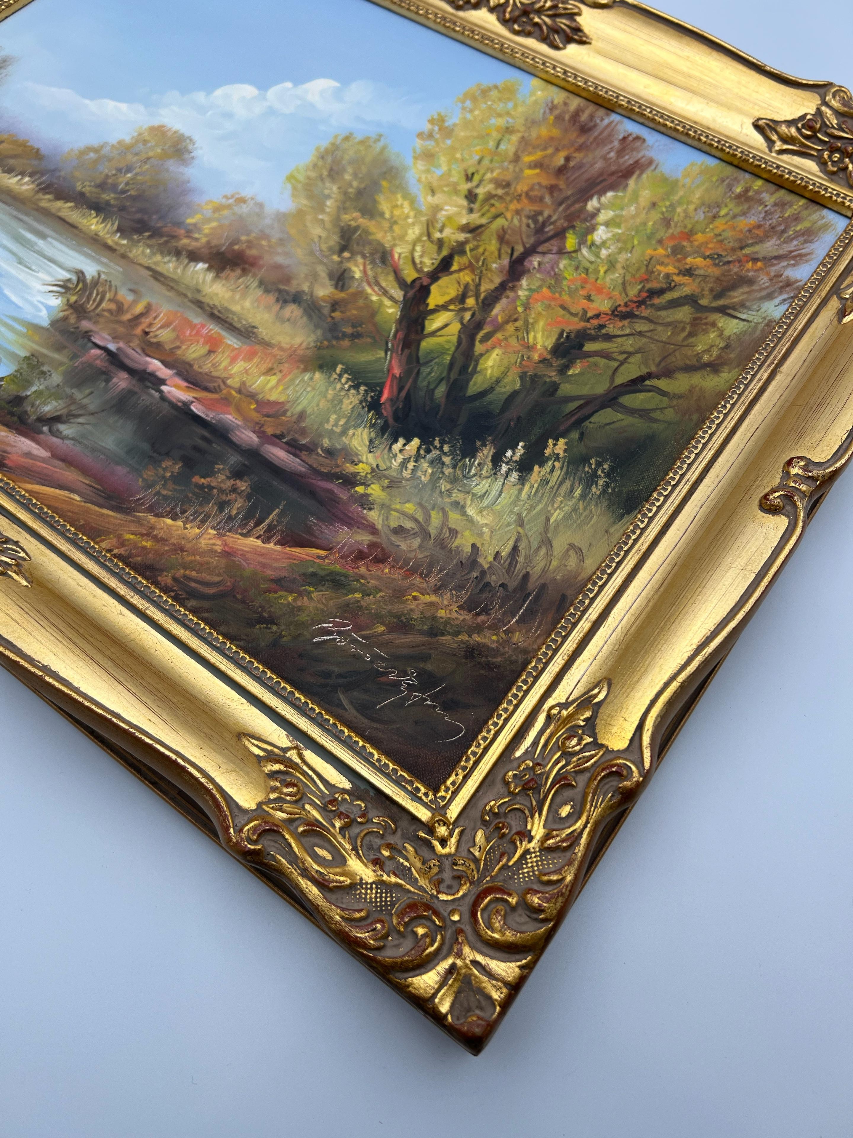 Pittura a olio norvegese 