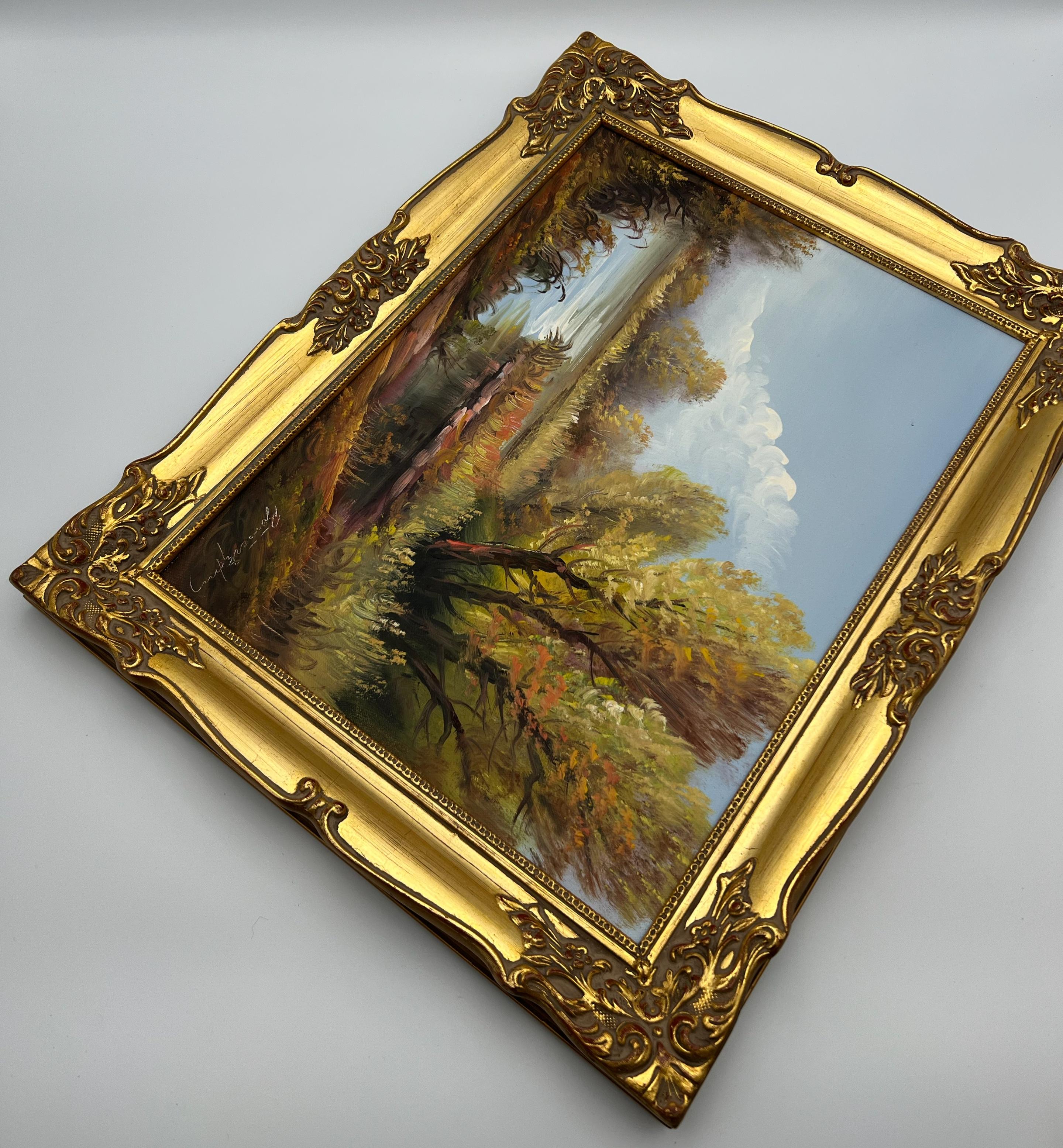 Pittura a olio norvegese 