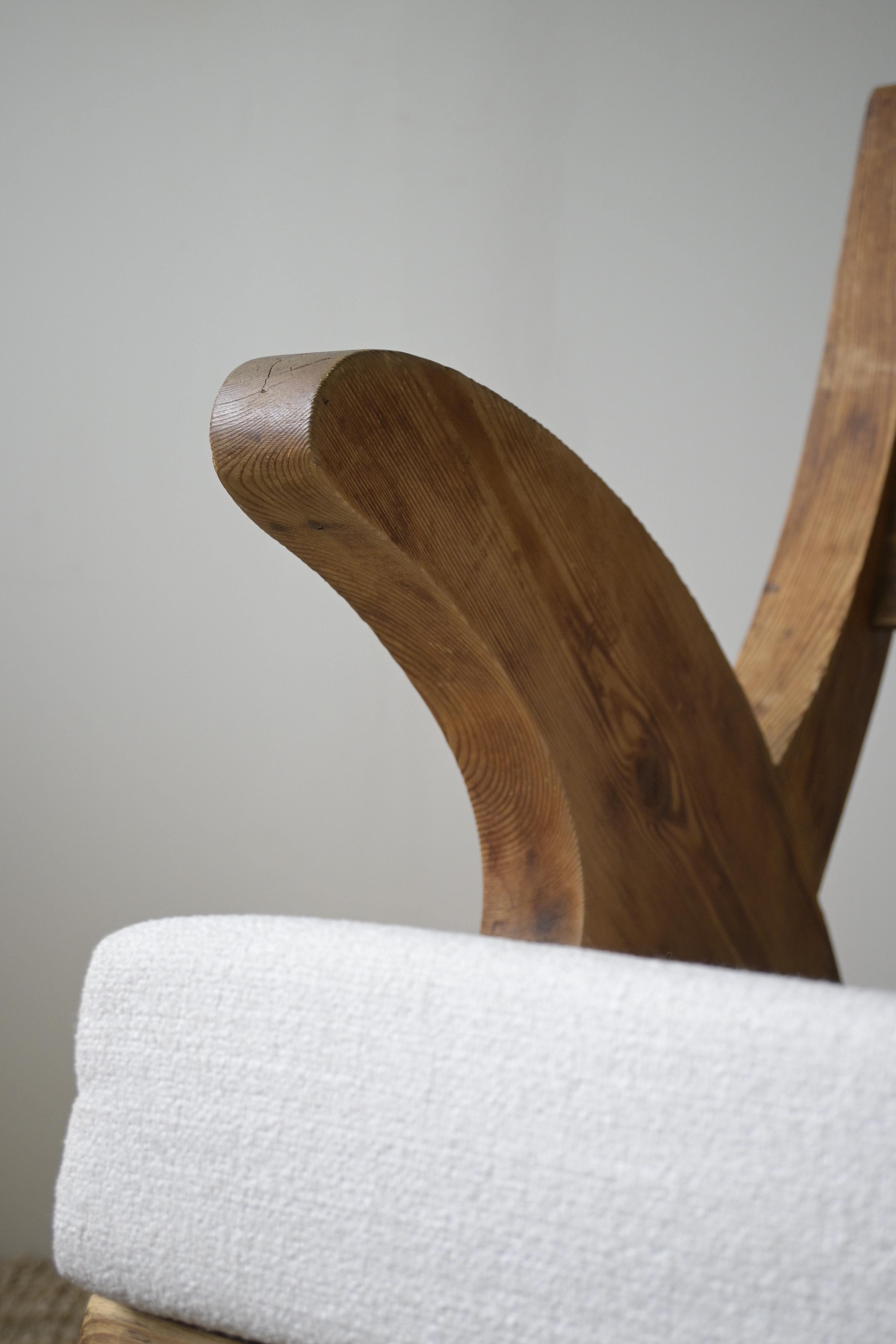 Pin Chaise longue en pin norvégien, vers 1940 en vente