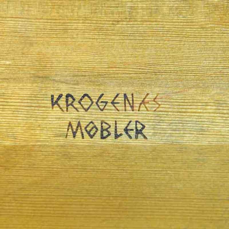 Norwegian Pine Stool Pair from Krogenæs Møbler, 1970s 3