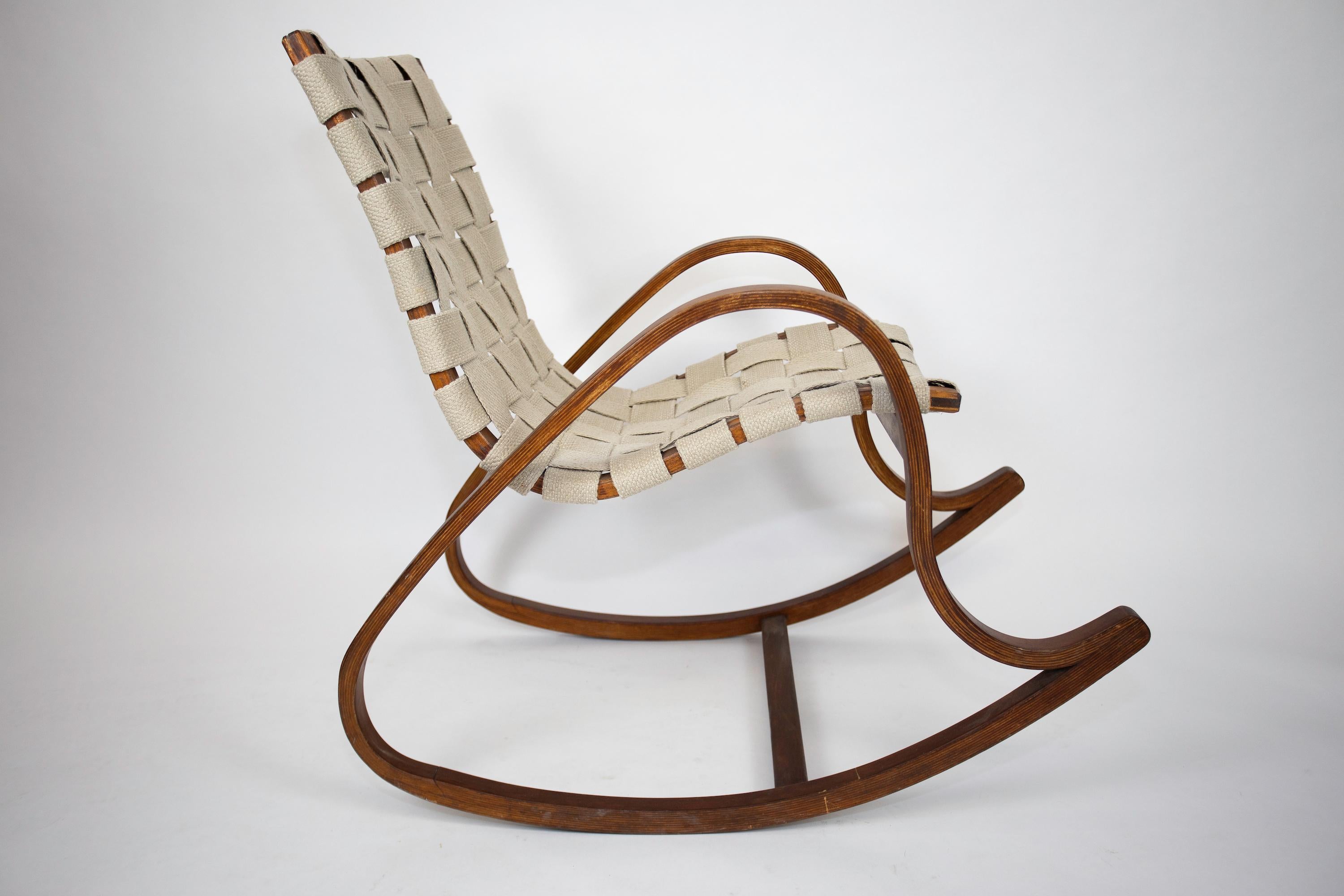 Norwegian Rocker after Ingmar Relling In Good Condition For Sale In West Palm Beach, FL