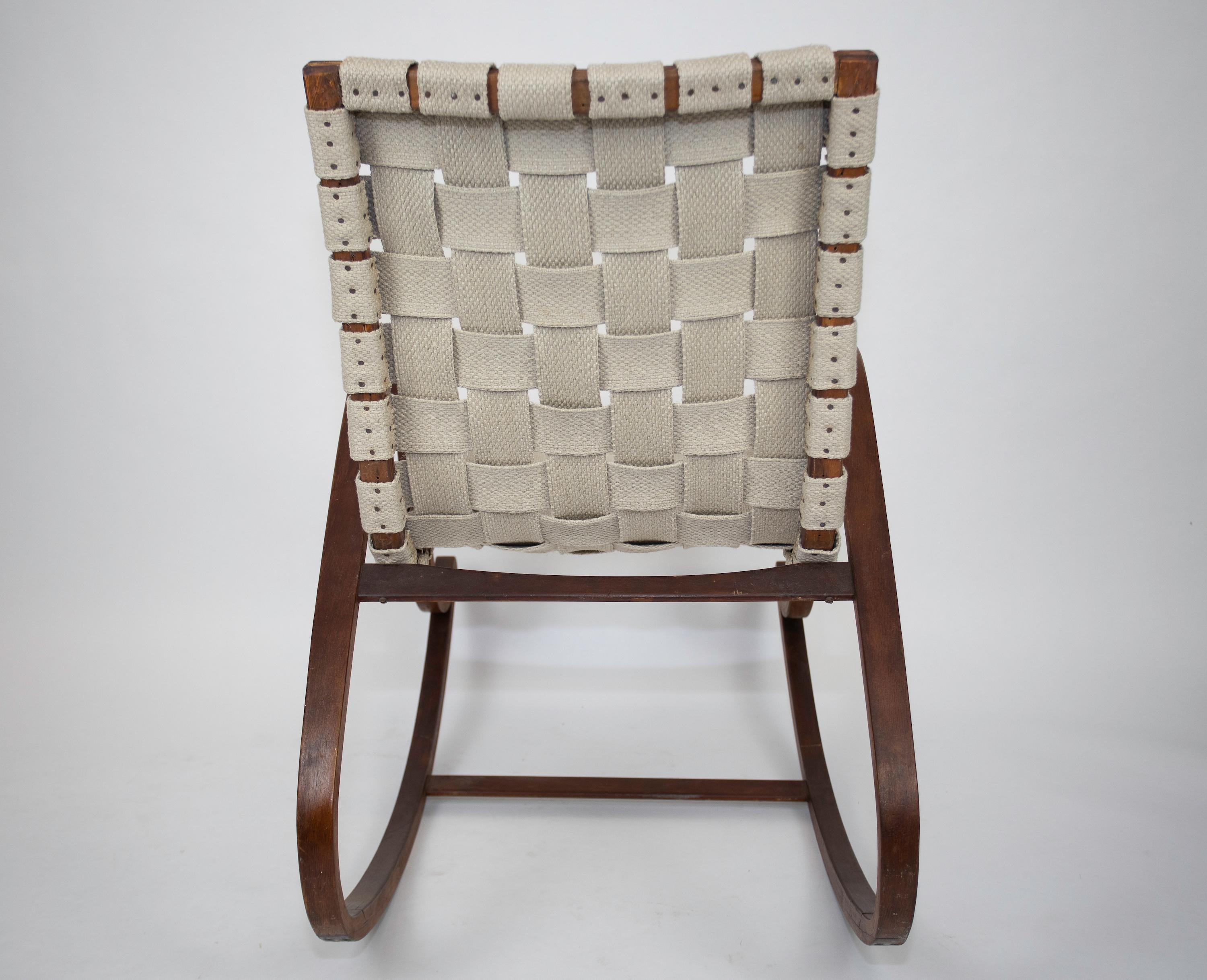 Mid-20th Century Norwegian Rocker after Ingmar Relling For Sale