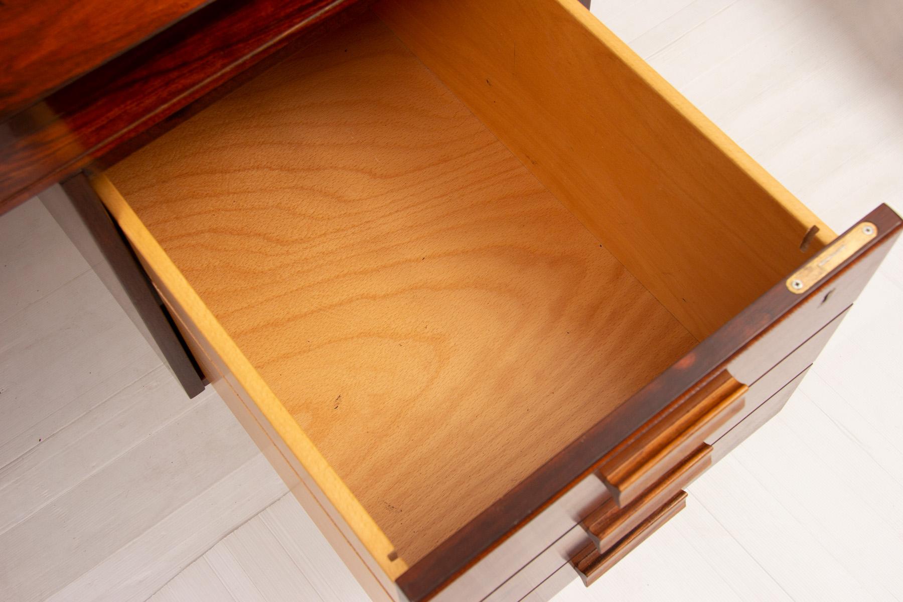Mid-Century Modern Norwegian Rosewood Desk by P Heggen