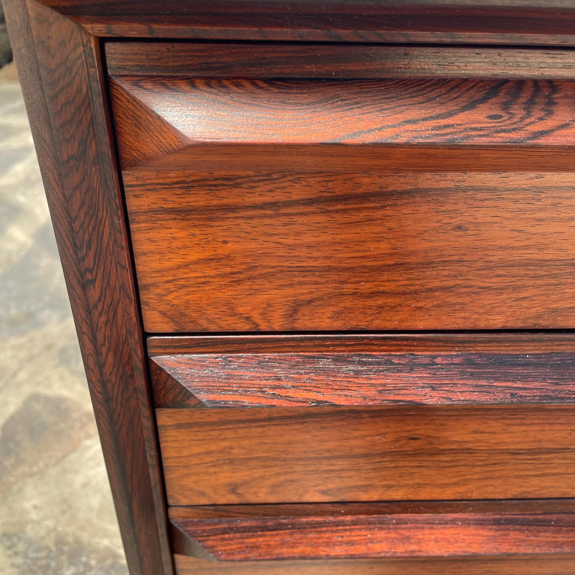 Rosewood Dresser BRUKSBO Modell by Torbjørn Afdal 1970s Norway Refreshed & Ready In Good Condition In Chula Vista, CA