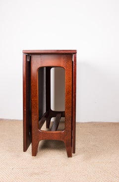 Norwegian Rosewood Folding Dining Table by Bernt Winge for Kleppes Mobelfabrik