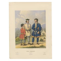 Norwegian Sámi Attire – Summer Dress from Laplanders in Finnmark, c.1860