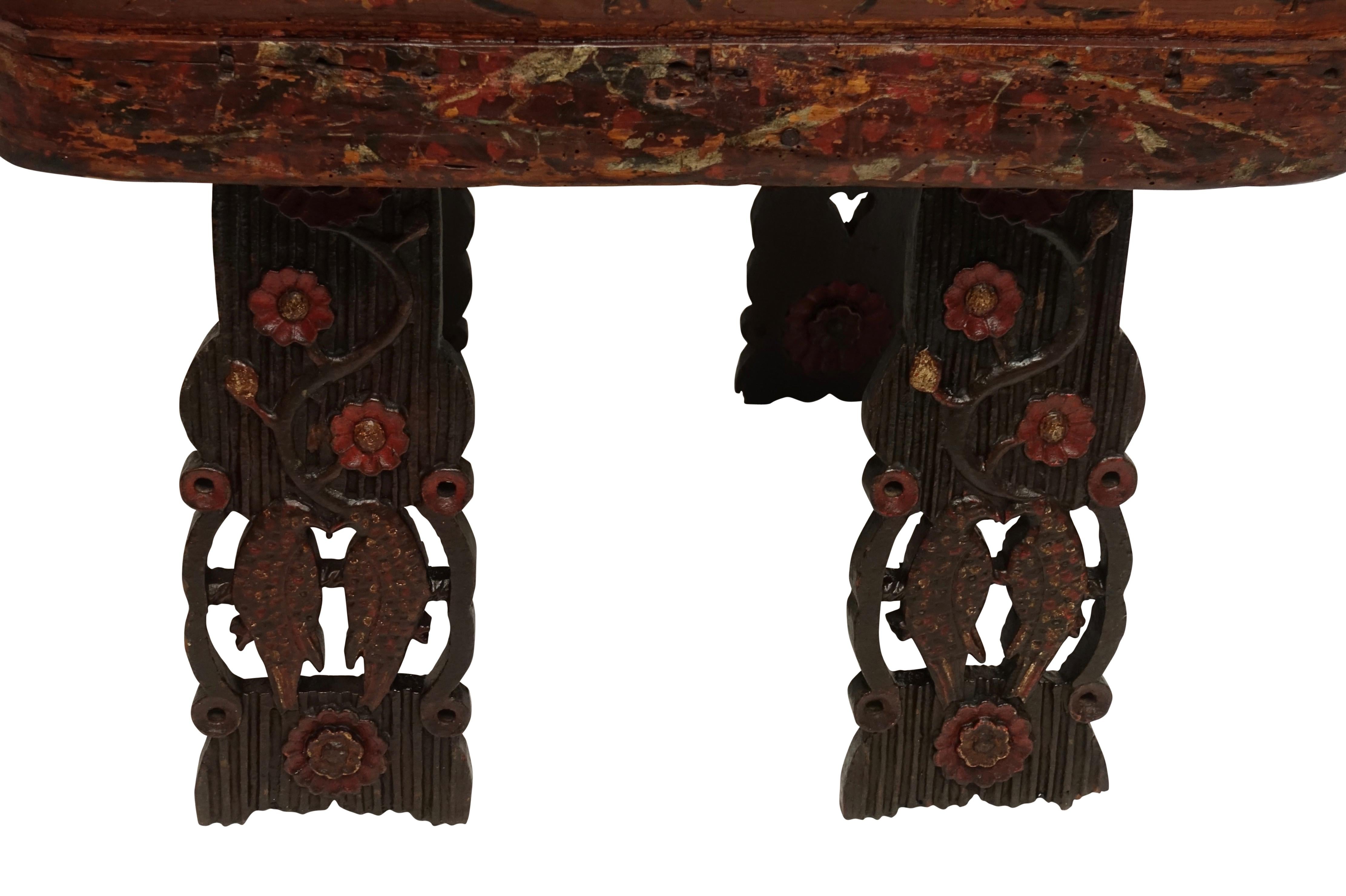 Scandinavian Painted Dowery Wedding Chest, circa 1800 For Sale 3