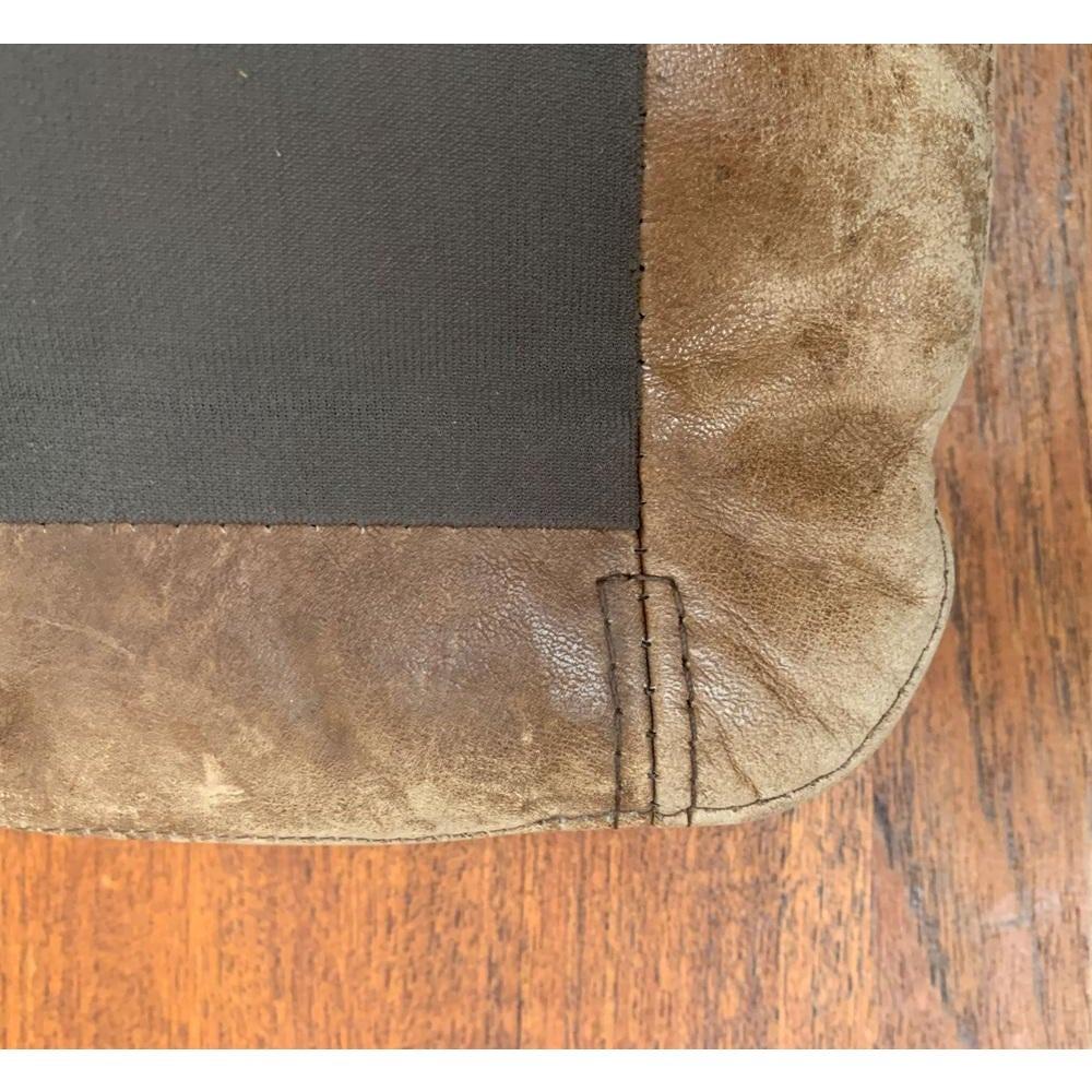 Norwegian Siesta Lounge Chair Ottoman Leather Cushion by Ingmar Relling For Sale 1