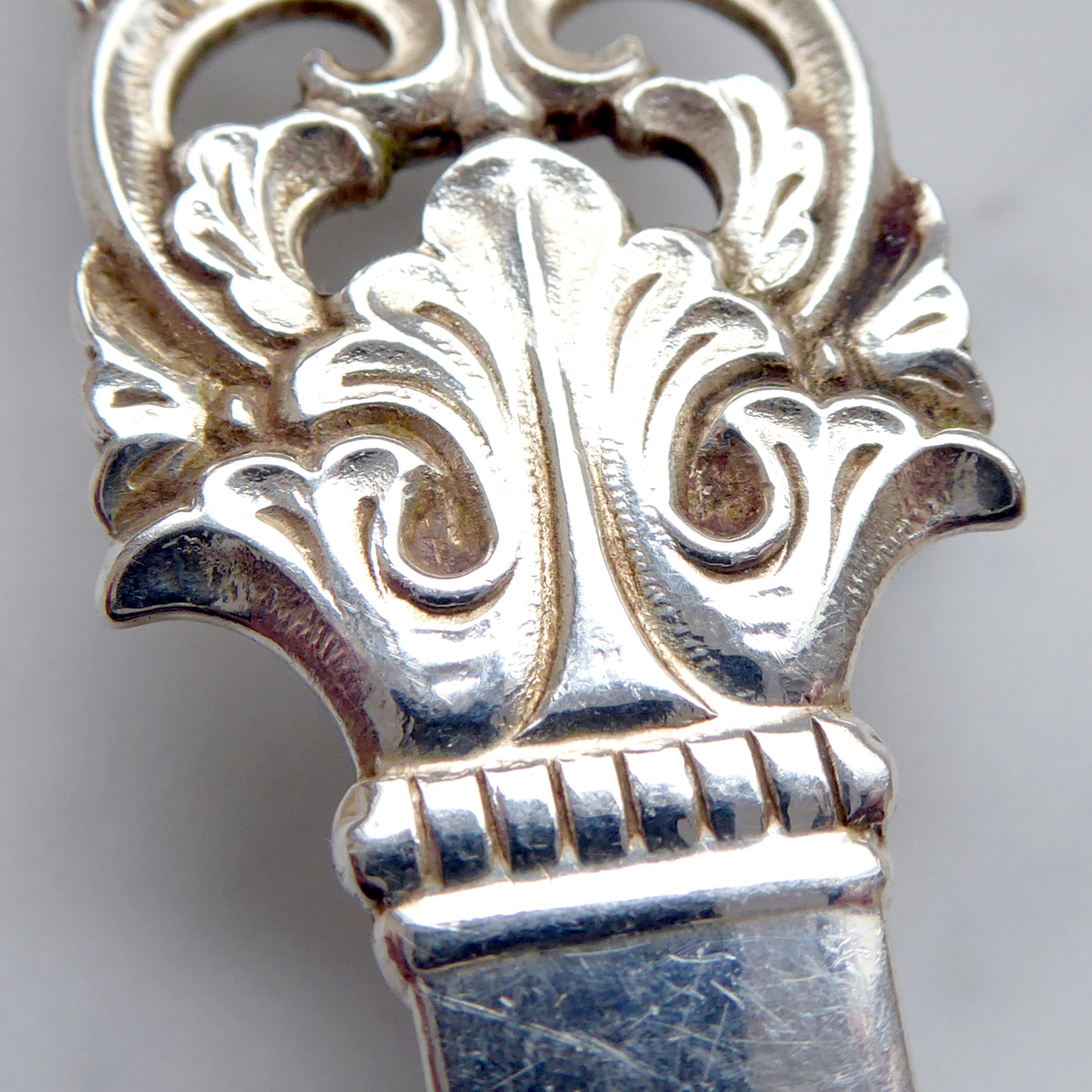 Retro Norwegian Silver Spoon by Brodrene Lohne, Kloster Pattern, circa 1950s