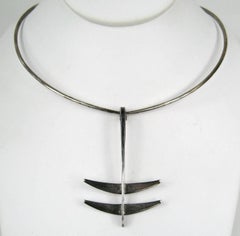 Norwegian Sterling silver Necklace Anna Greta Eker Choker