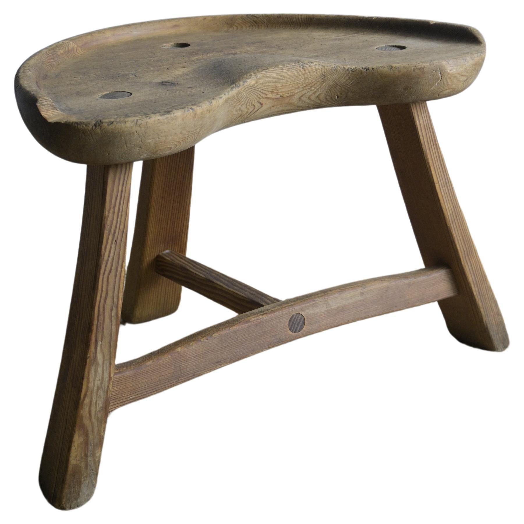 Norwegian Stool by Krogenæs Møbler circa 1970