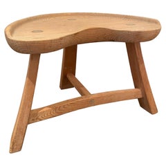 Tabouret norvégien modèle 522 en pin par Krogenaes Möbler