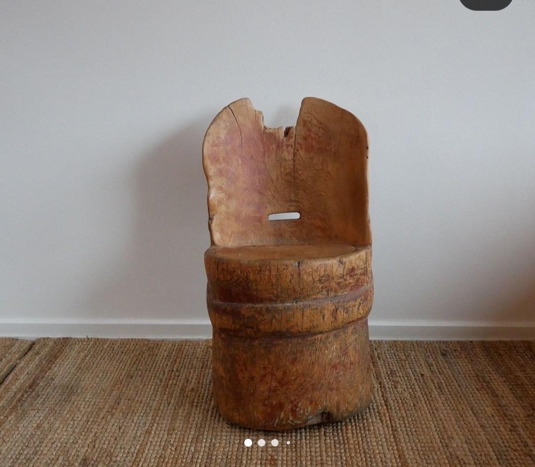 Silla noruega Stump ca 1820s en Bueno estado para la venta en Farsta, SE