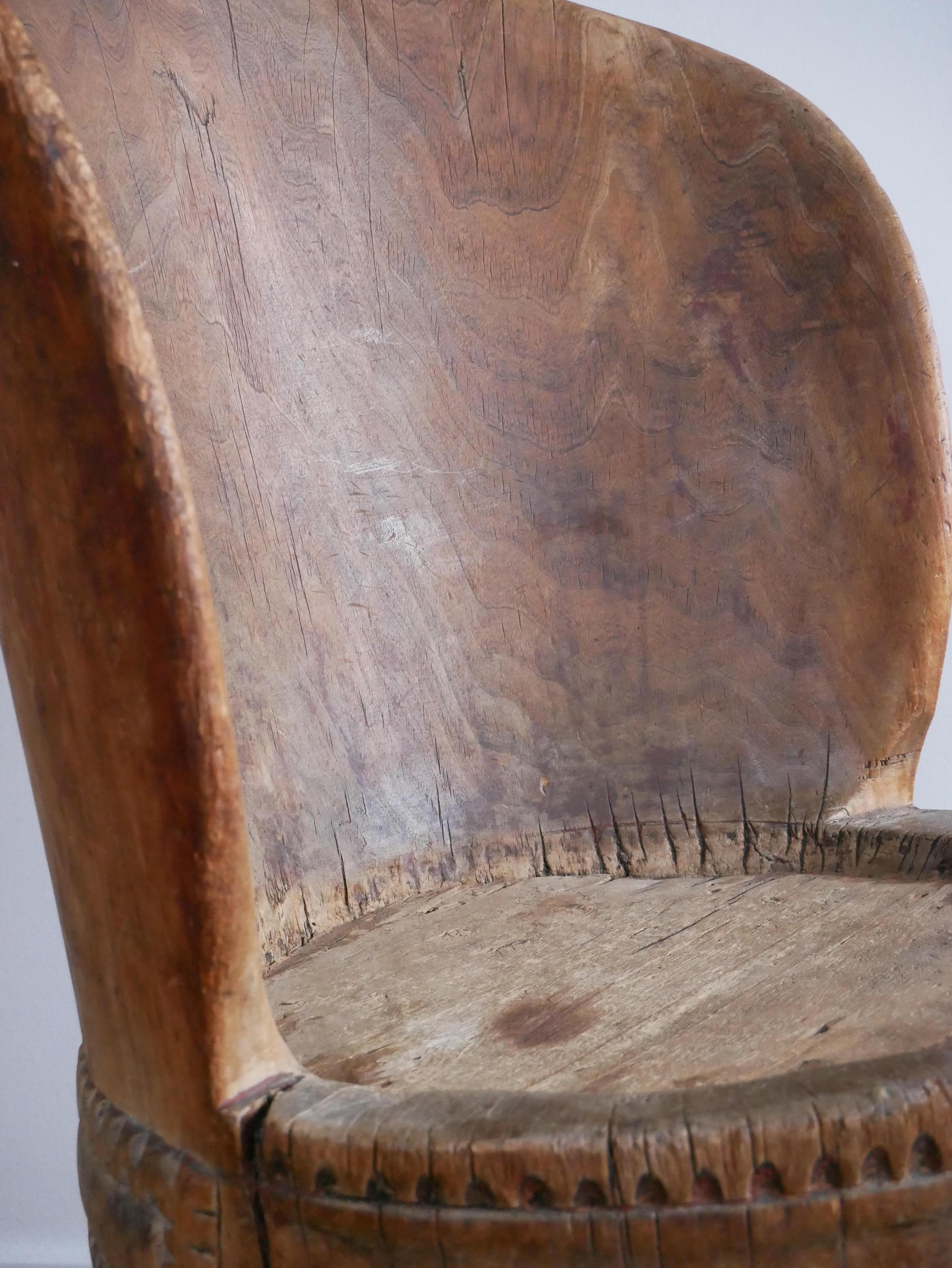 Birch Norwegian Stump Chair