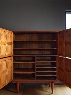 Norwegian Teak ‘Flor’ Highboard, Attributed to Relling & Rastad