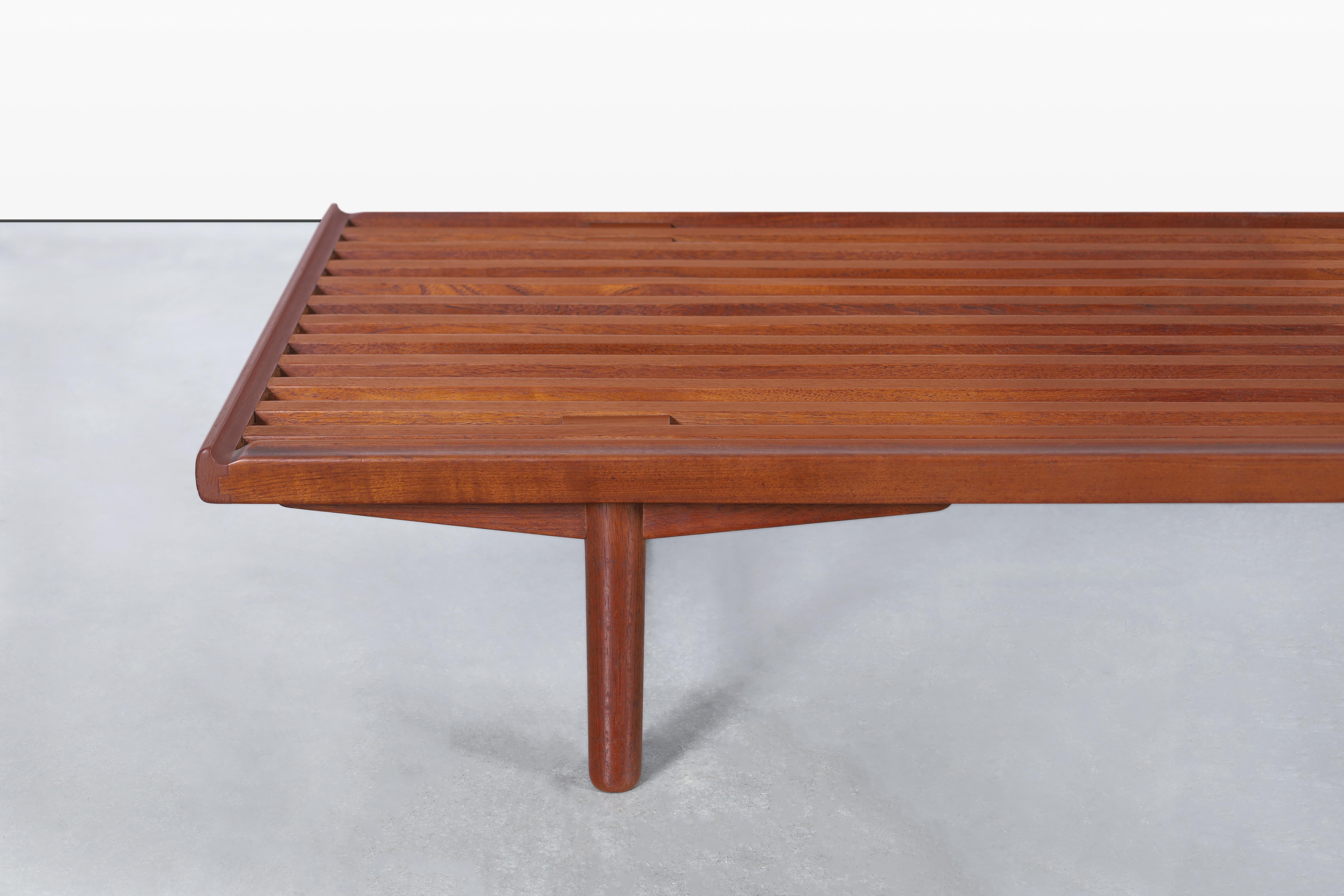 Norwegian Teak Modular Bench/Coffee Table by Gerhard Berg for Westnofa In condizioni buone in vendita a North Hollywood, CA