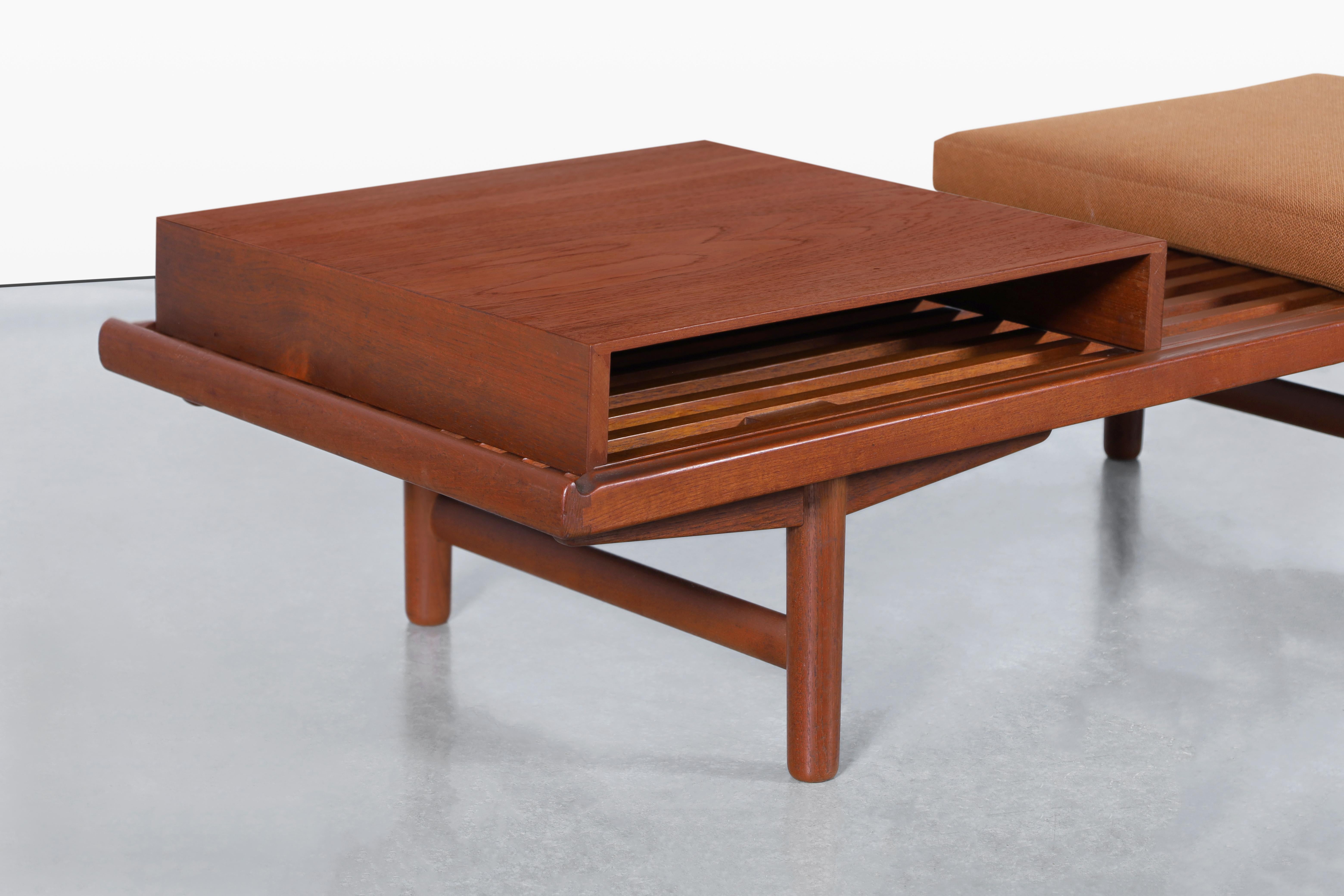 Norwegian Teak Modular Bench/Coffee Table by Gerhard Berg for Westnofa in vendita 2