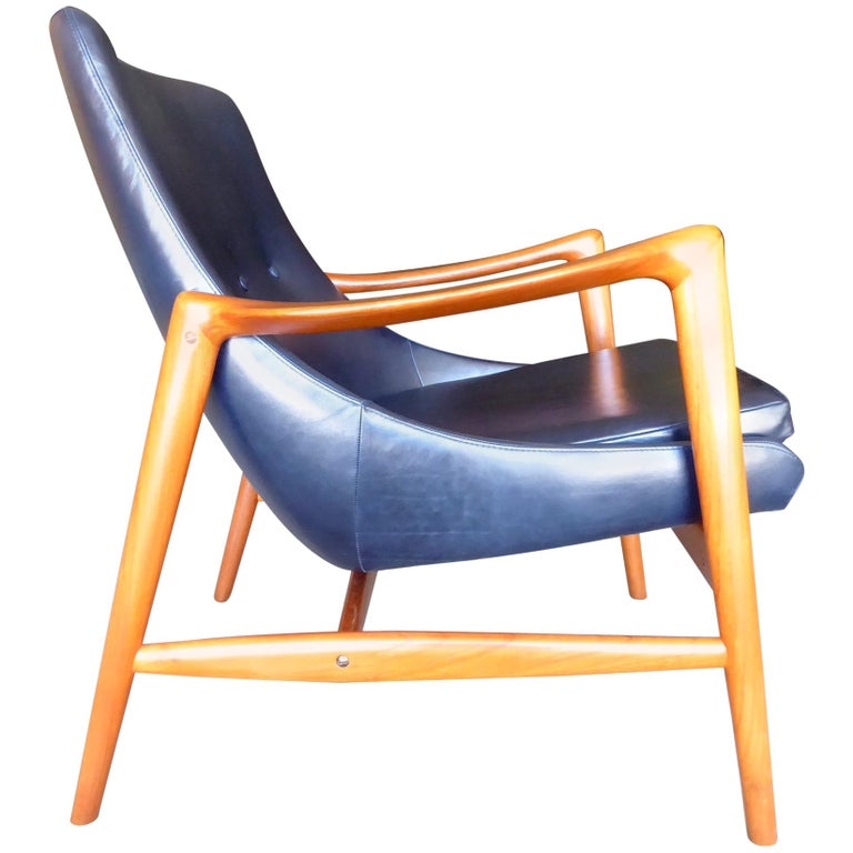 Norwegian Teak Wood Armchair by Adolf Relling and Rolf Rastad for Peter ...