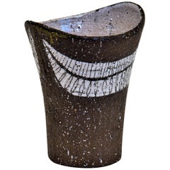 Norwegian Vintage Ceramic Vase by Rolf Hansen 1950s