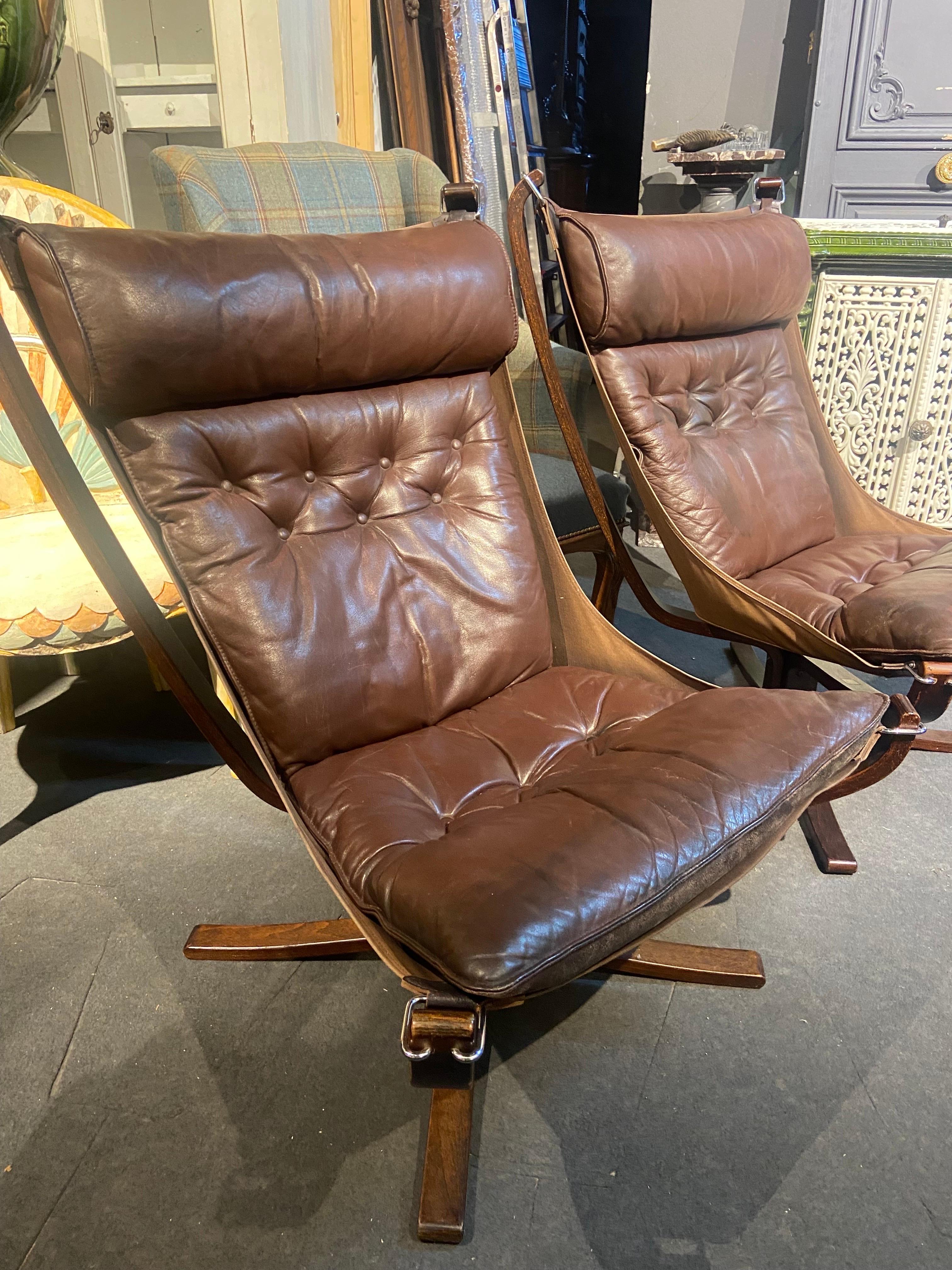 Norwegischer Vintage Falcon Lounge Chair von Sigurd Ressell für Vatne Møbler, 1960er Jahre im Angebot 6