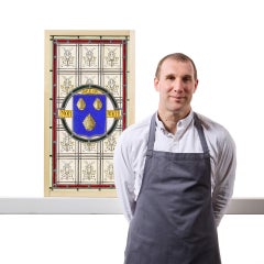 ‘Norwich’ Reclaimed Stained Glass Window