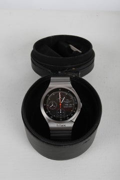 NOS 1982 IWC ref. 3700 PORSCHE Design Automatic Chronograph Titan German Dial