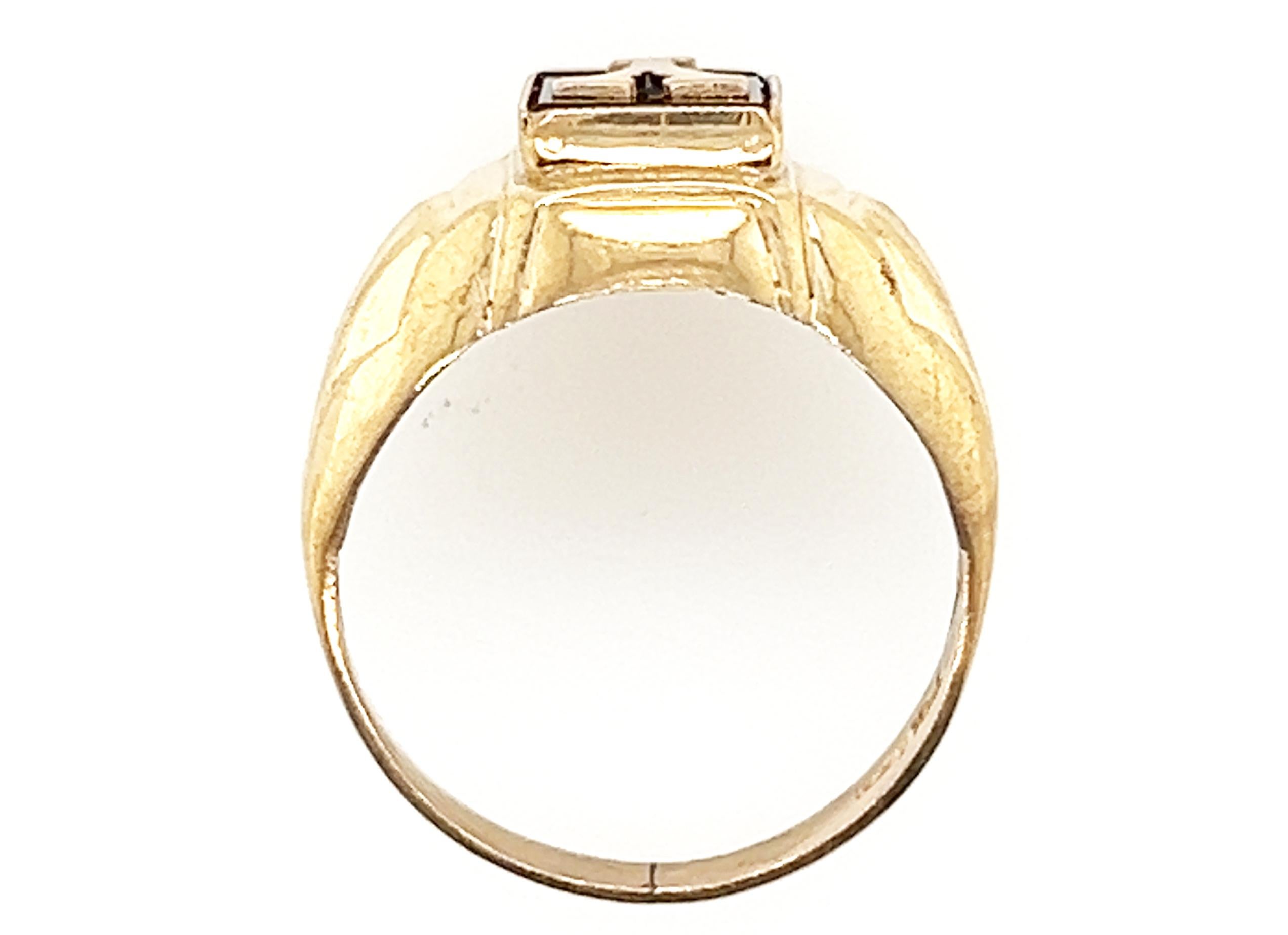 Echtes Original Antik von 1940-1950 Damen Siegelring Gelbgold Y Monogram
 


Nie getragen, nie verkauft. Gekauft vom Enkel eines Juweliers im Ruhestand. Äußerst seltene Stücke  Wird als 