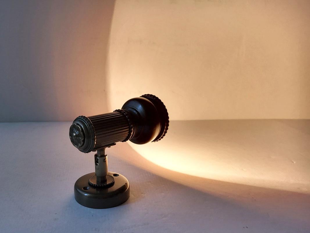 Brass NOS Set of Five Modernist Ceiling or Wall Lights Sconces, Germany, 1960s For Sale