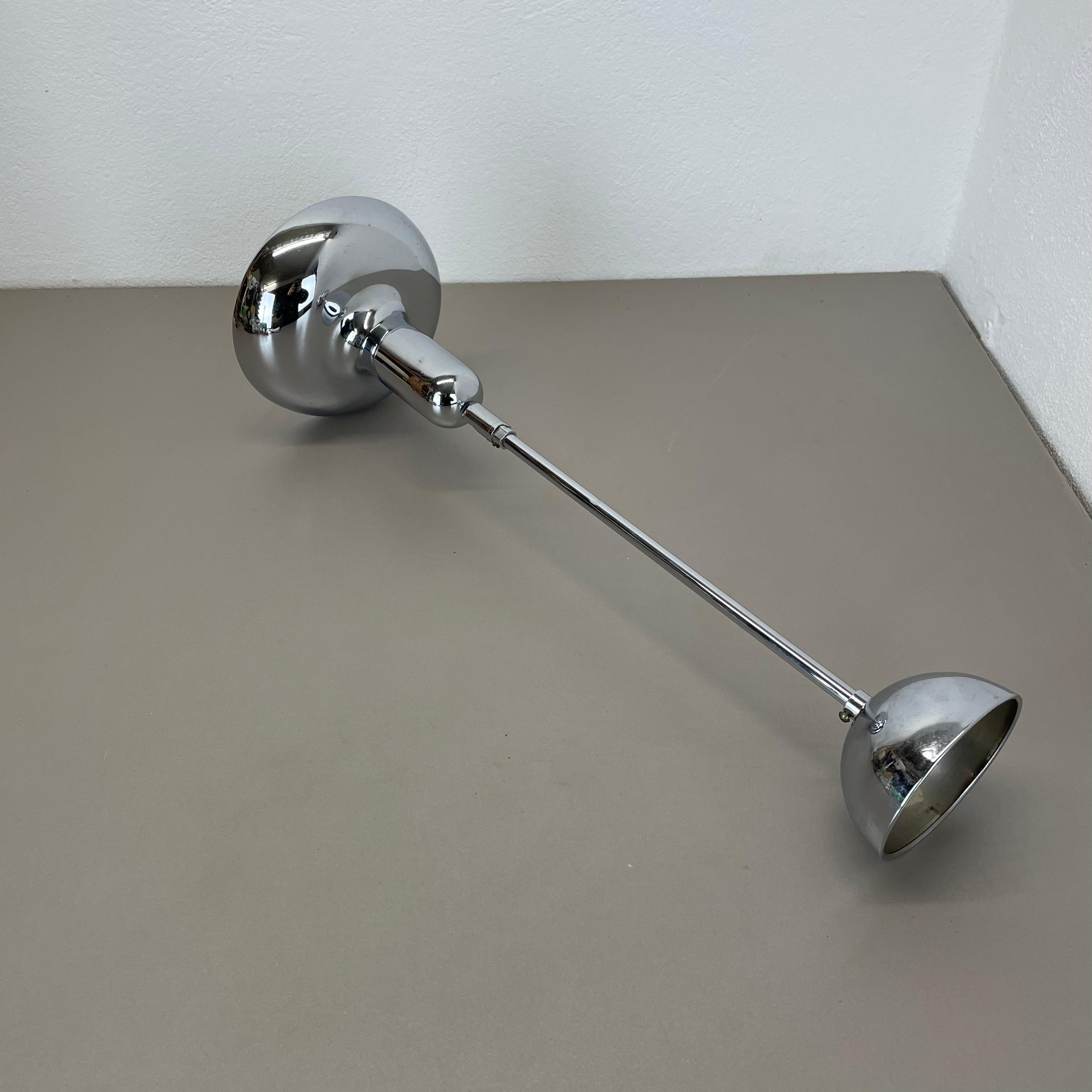 NOS! unique SPACE AGE chrome Spot Ceiling Light COSACK Lighting Germany, 1970 For Sale 10