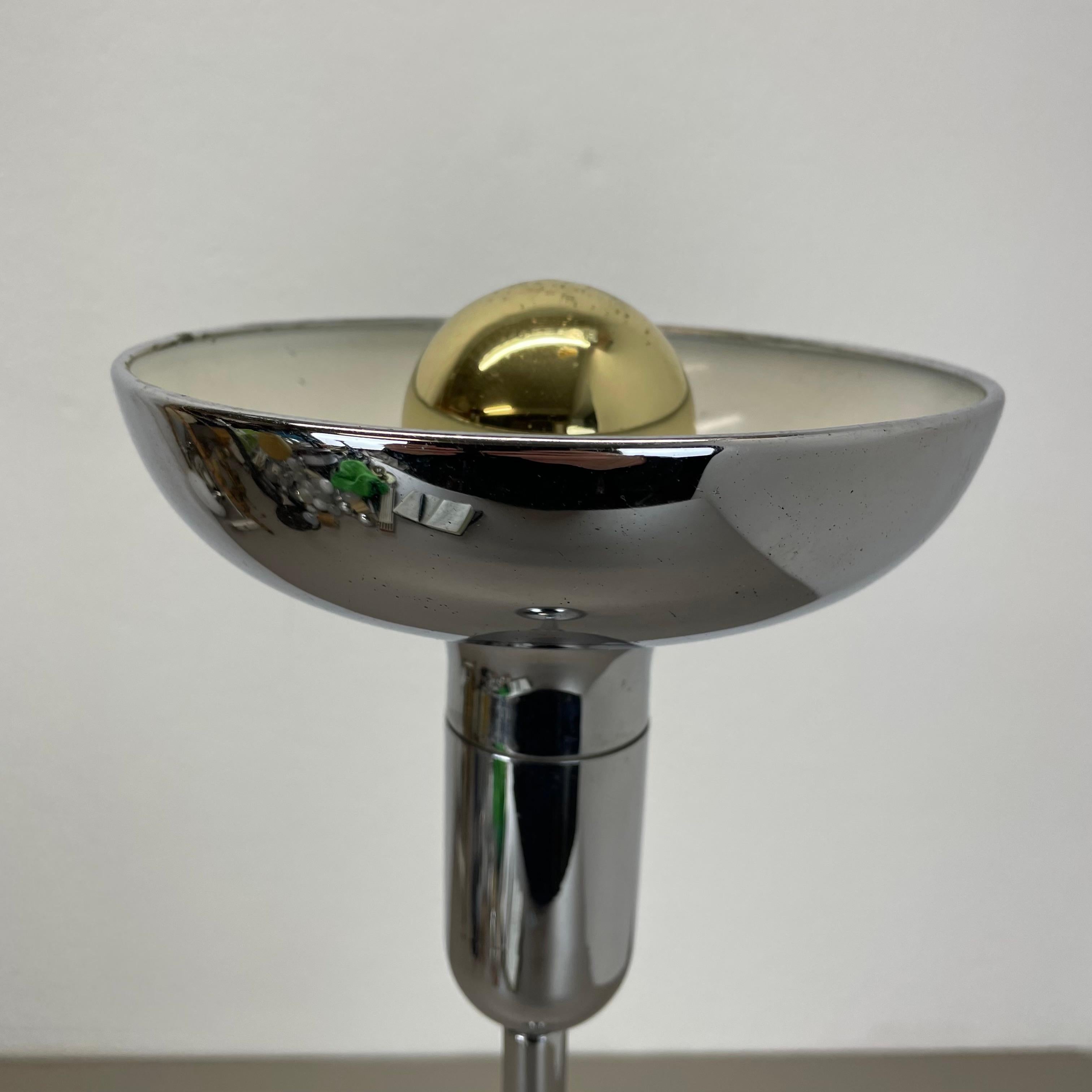 NOS! unique SPACE AGE chrome Spot Ceiling Light COSACK Lighting Germany, 1970 For Sale 1