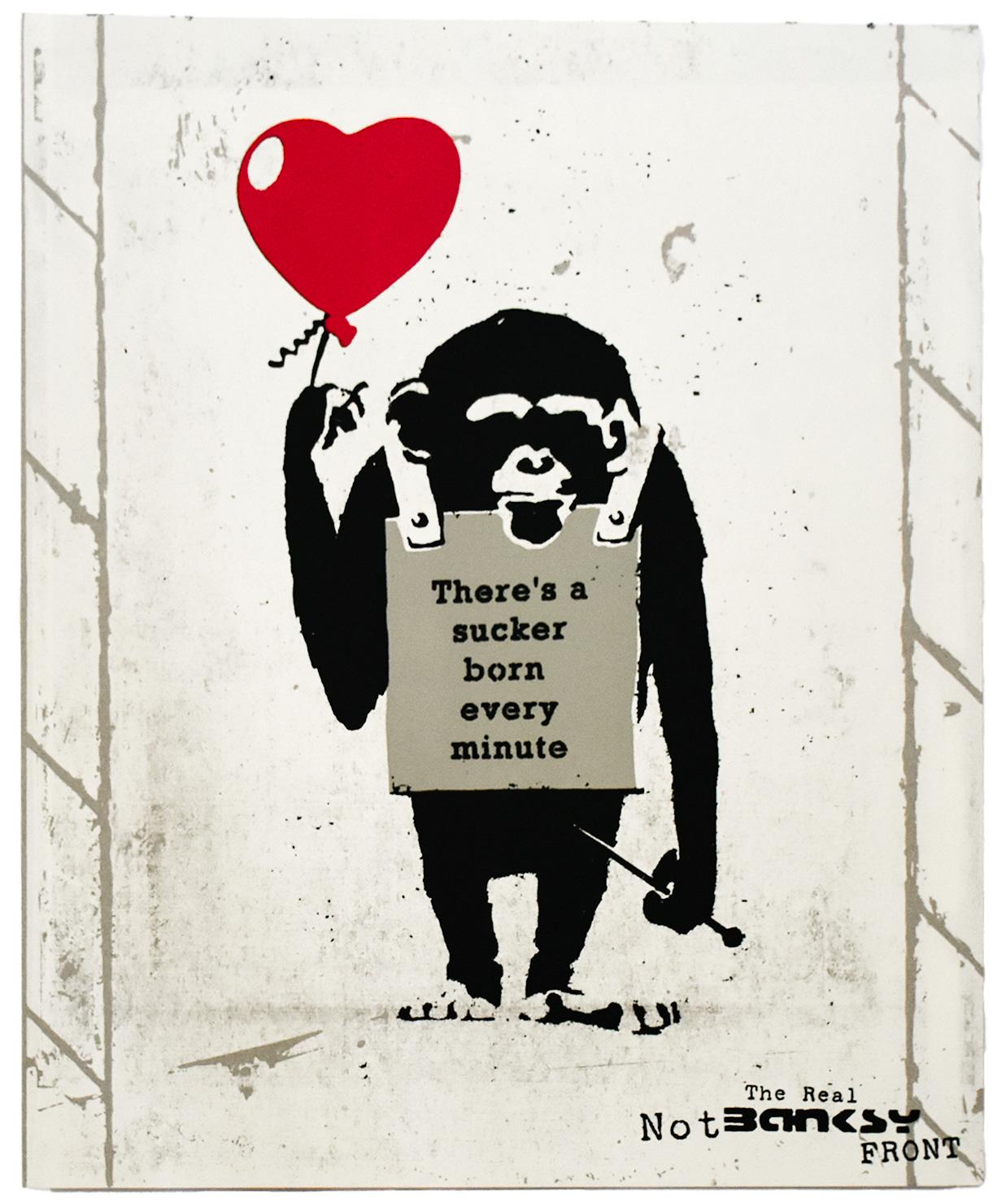限定品】MONKEY SIGN（REVERSE Ver.）BANKSY