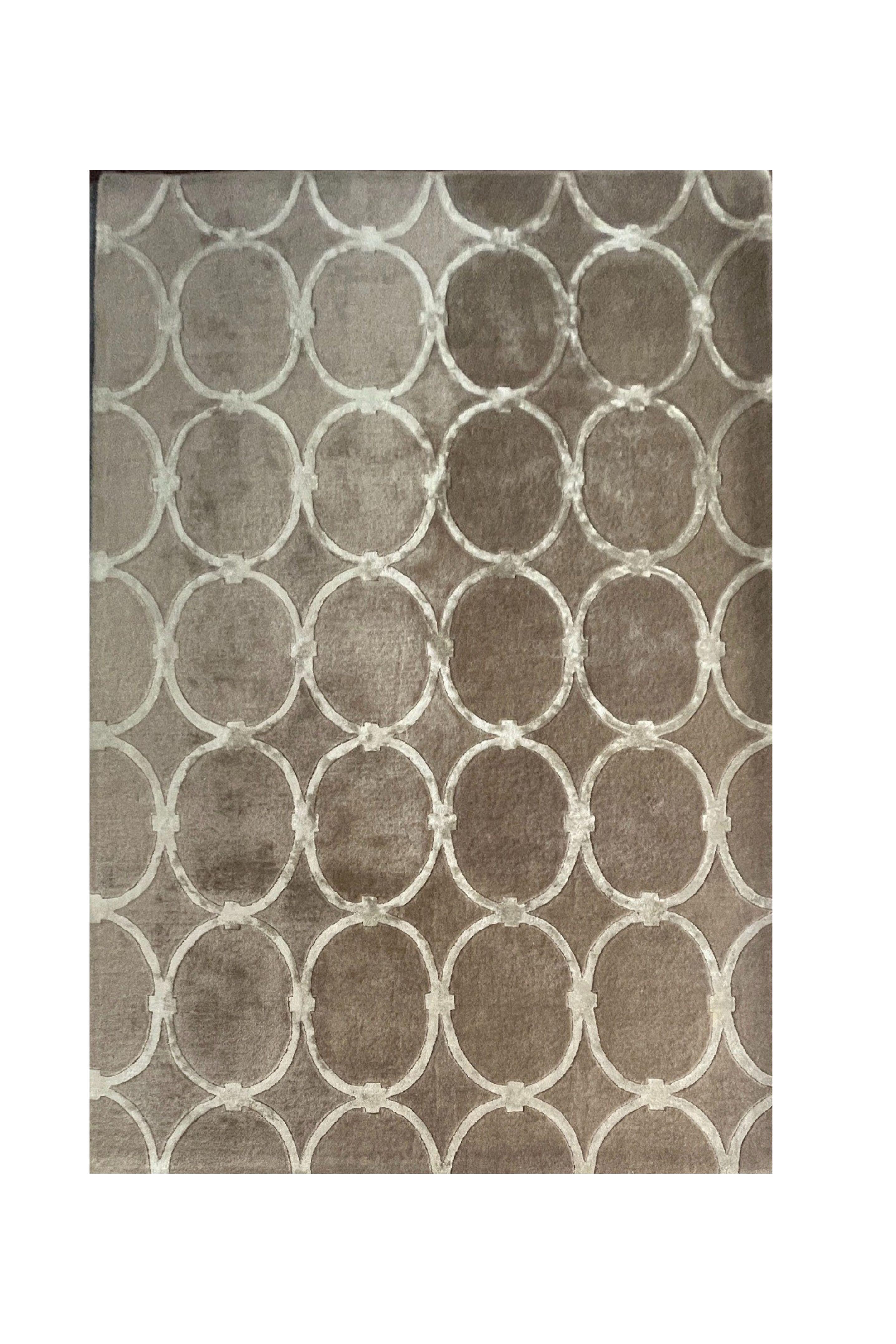 Nicht laut. Einfach unmöglich zu ignorieren. Handgefertigte Luxus Rom Bereich Teppich 9 x 12 Ft im Angebot 1