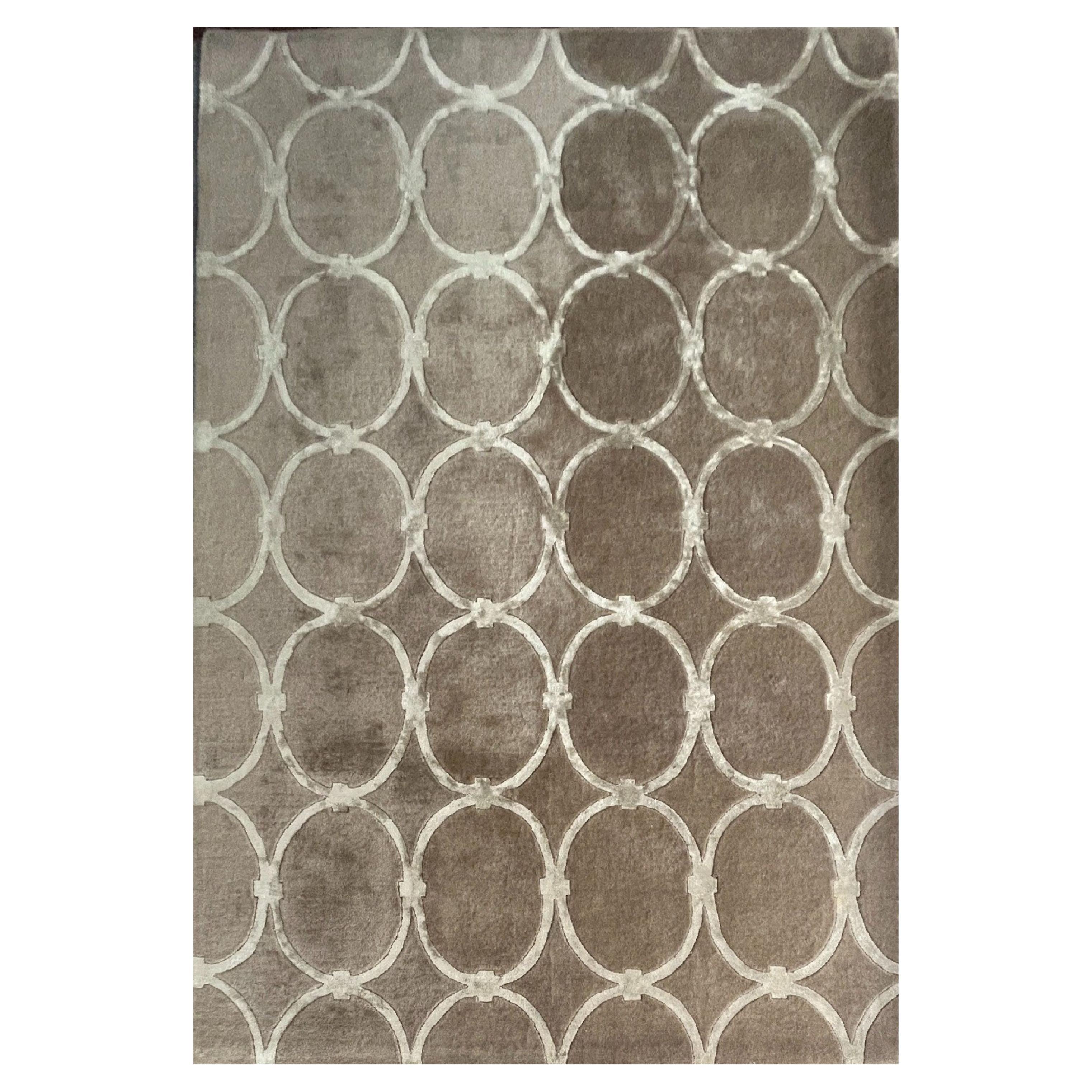 Nicht laut. Einfach unmöglich zu ignorieren. Handgefertigte Luxus Rom Bereich Teppich 9 x 12 Ft im Angebot
