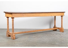 Notable Antique Carved and Painted Console Table