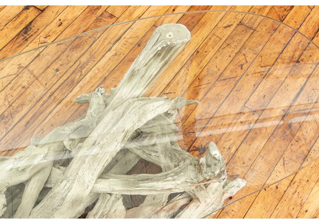 Notable Mid Century Driftwood Top Cocktail Table 3