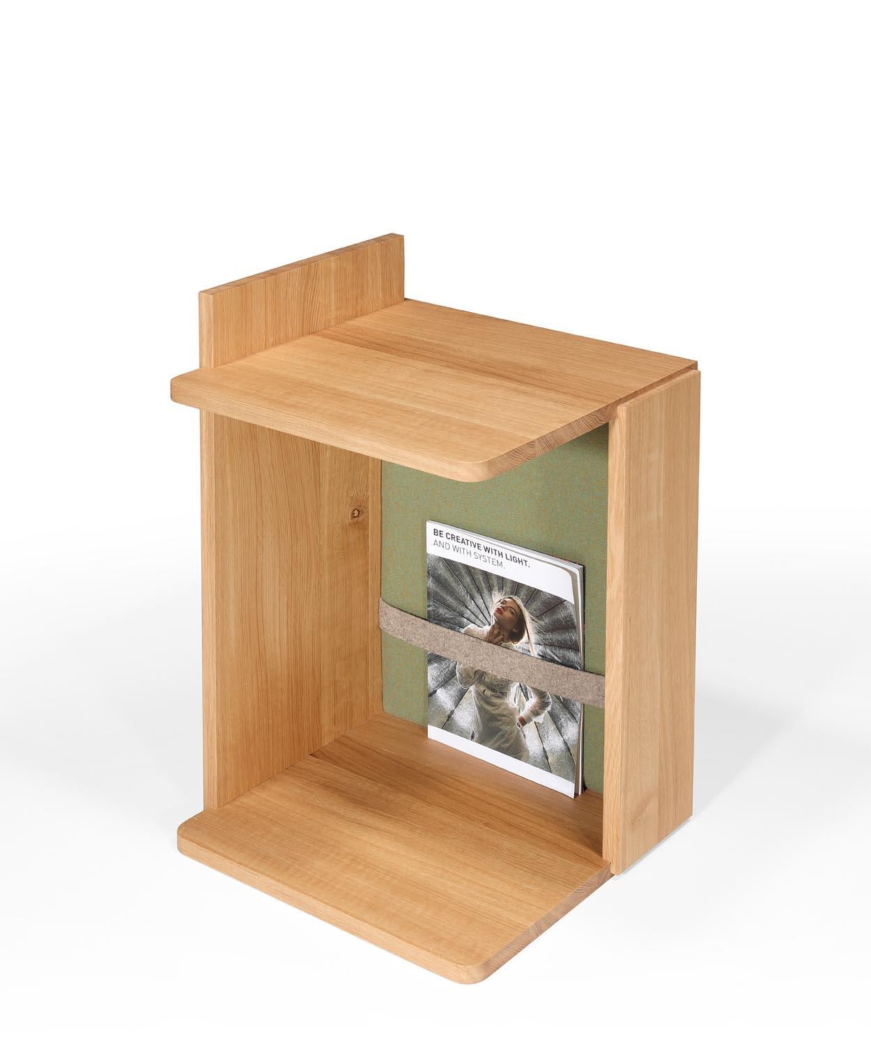 Inspired by those cherished moments of sipping coffee, indulging in a good book, and organizing magazines, the Notch Side Table effortlessly combines practicality and elegance. Its carefully crafted compartments and sleek design make it the perfect