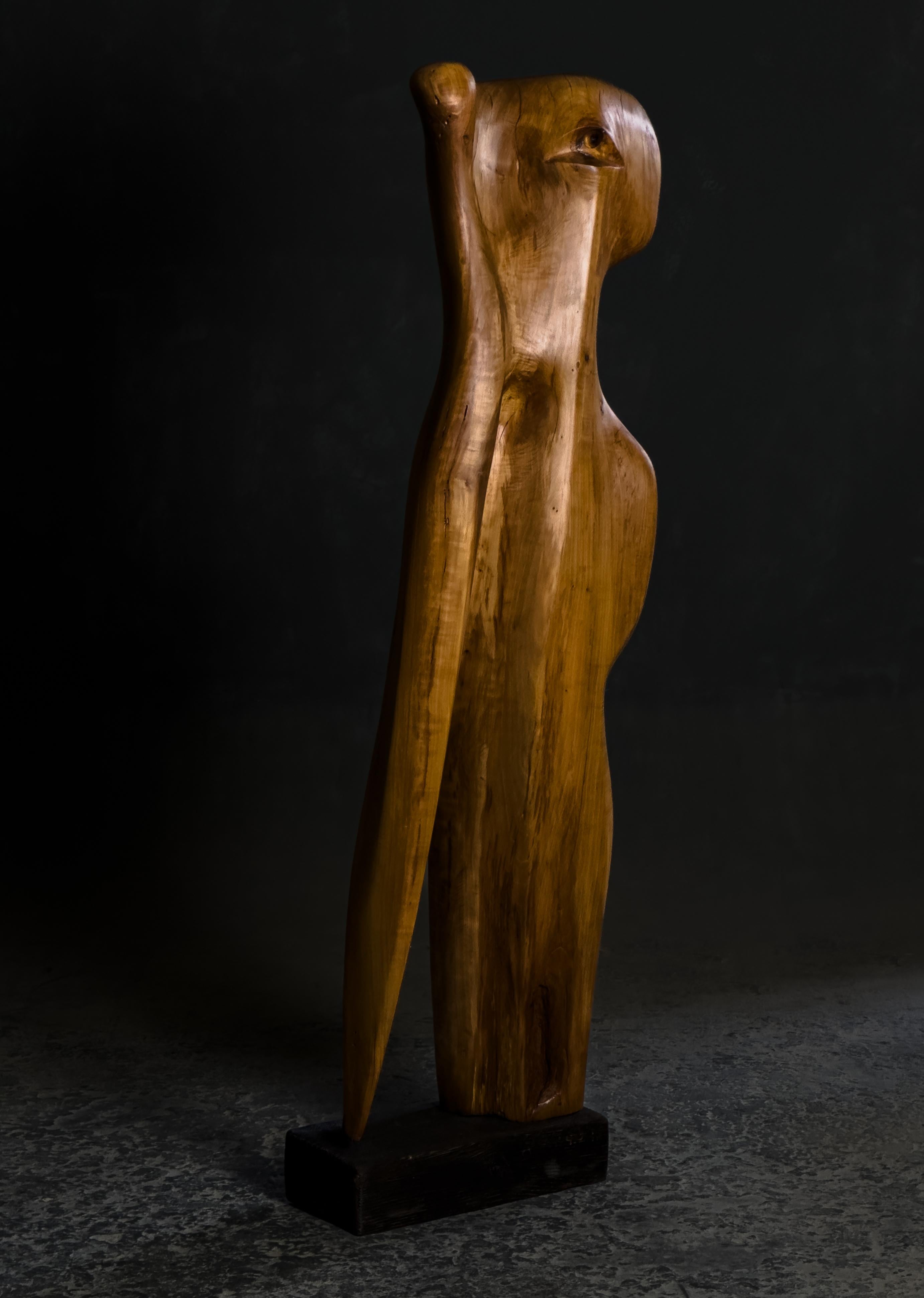 Wood Note Sculpture by Twenty Second Factory For Sale