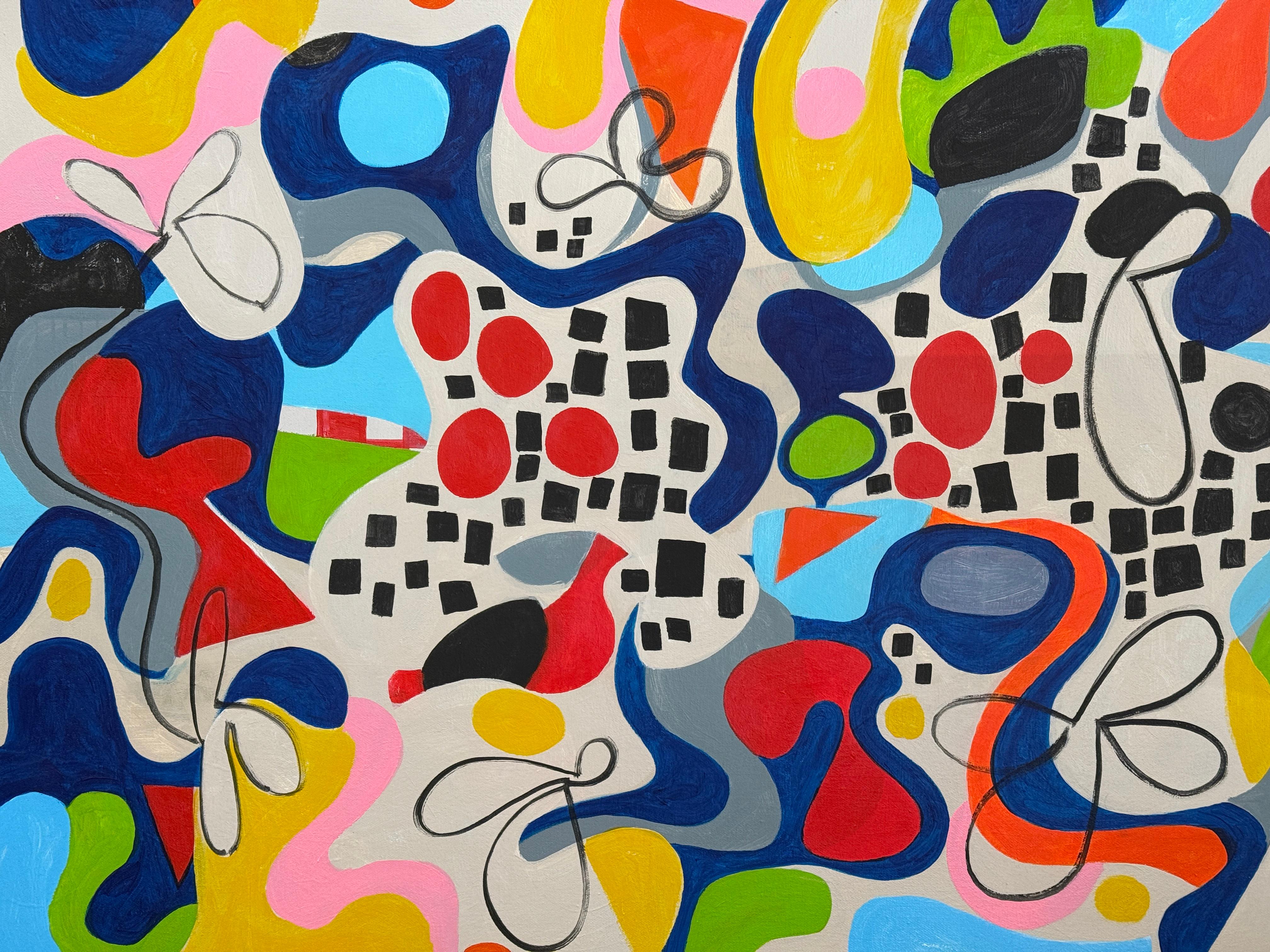 Unsere Galerie ist stolz darauf, mit Gary Janis einen bekannten lokalen Künstler zu vertreten.
Dieses Werk ist ungerahmt auf Leinwand. Es ist auf der Rückseite signiert und datiert.  Sie ist lebendig und repräsentiert auf wunderbare Weise den