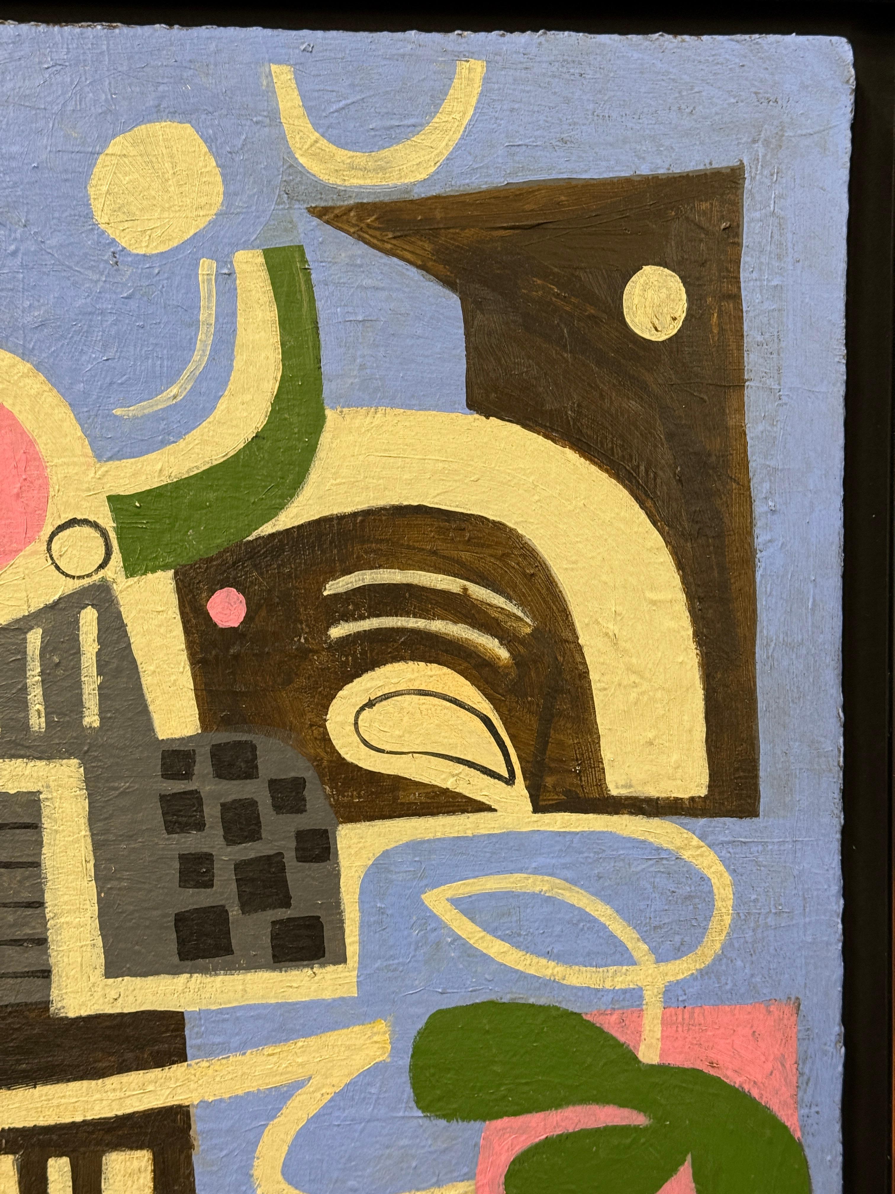 Hand-Painted Noted Palm Springs Artist Gary Janis 2018 Abstract For Sale