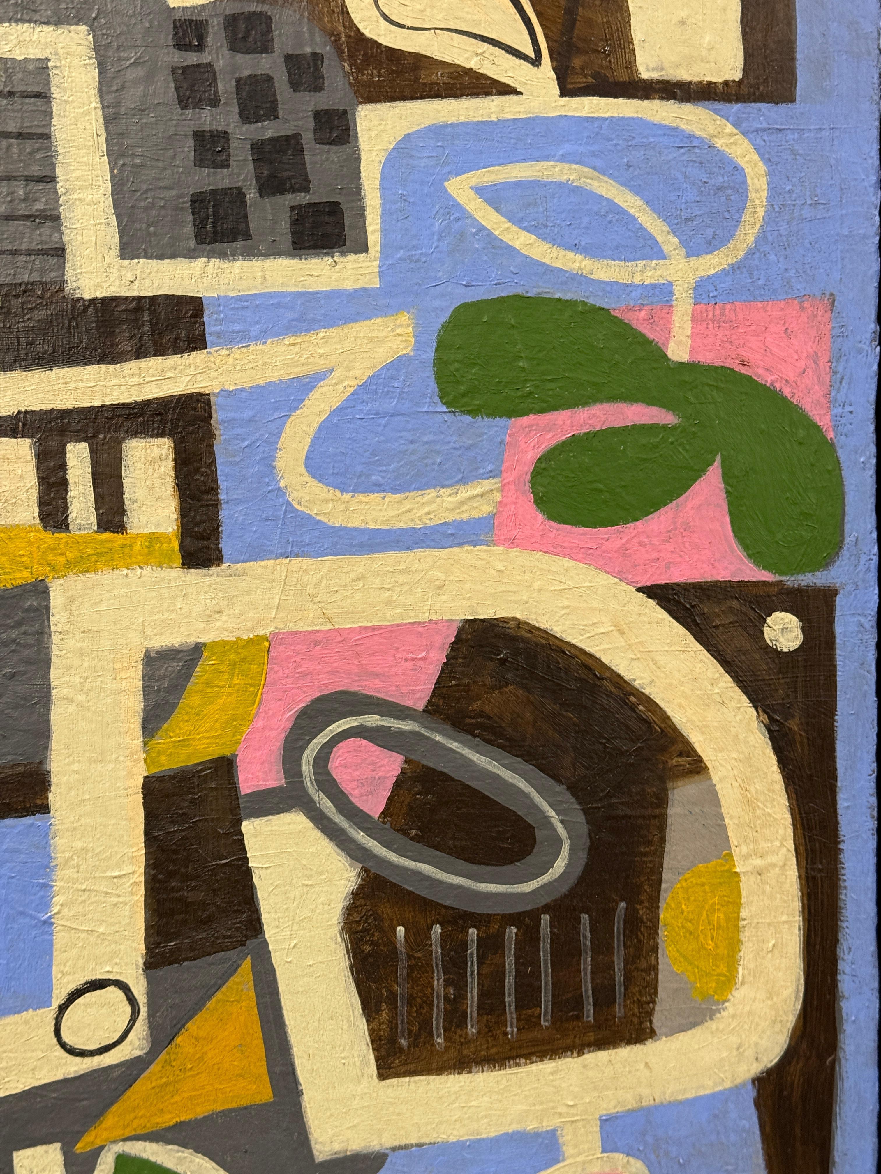 Noted Palm Springs Artist Gary Janis 2018 Abstract For Sale 3