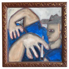 Noted Palm Springs Artist Shawn Savage “Smoking Cowboy”