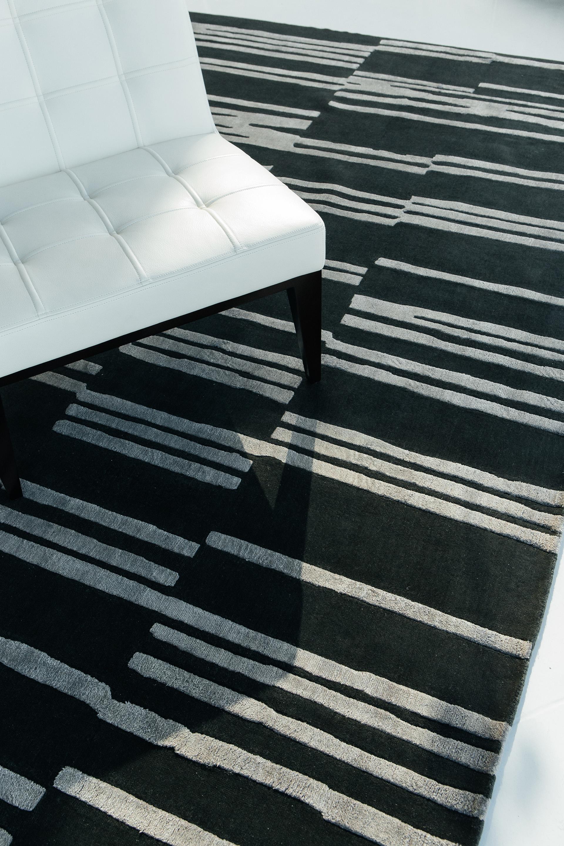 Moderno Note, filastrocche di design di Mehraban Rugs in vendita