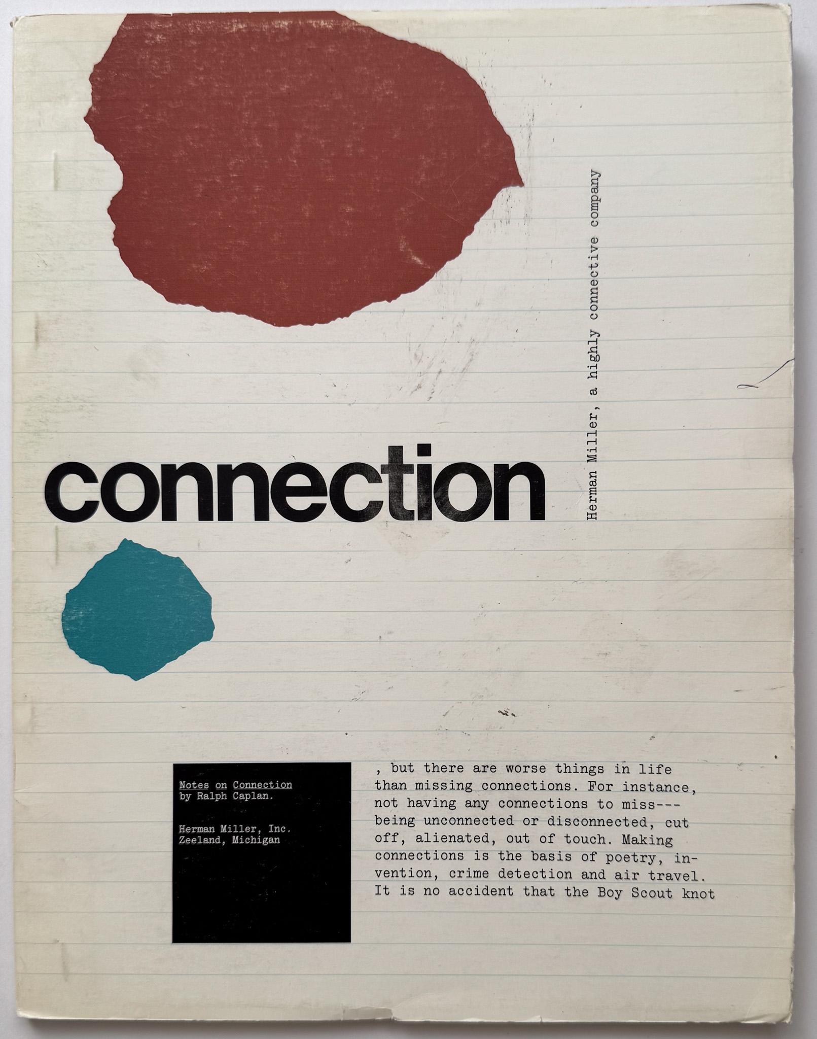 Fine XX secolo Note su tensione, connessione, attenzione, omissione (Herman Miller, 1978) in vendita