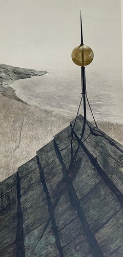 "Nothern Point" Stampa al collotype a colori di Andrew Wyeth