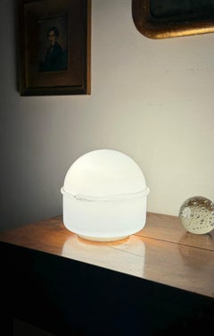 Noti Massari Murano Glass "Tecla" Italian Table Lamp for Leucos, 1960s